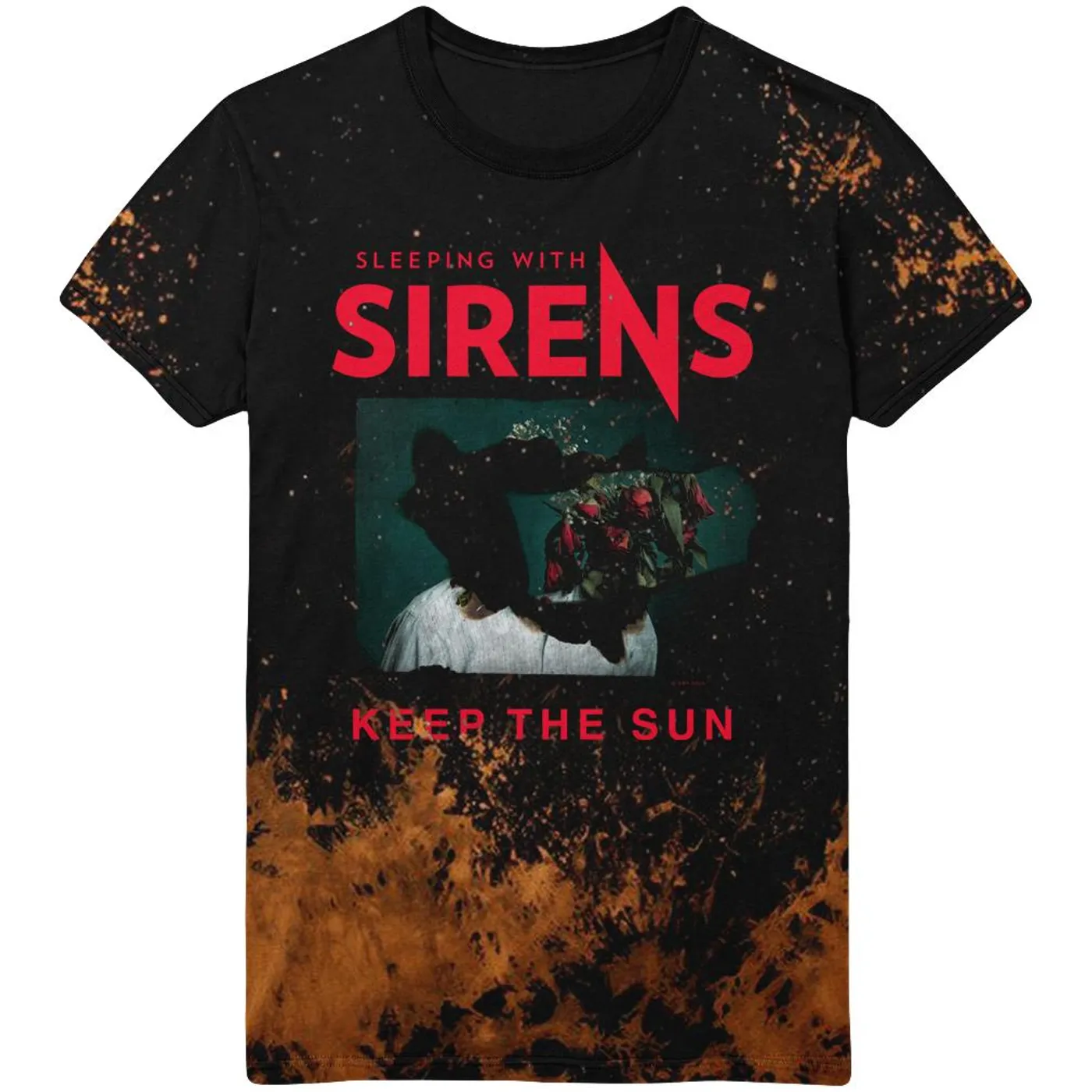 Sleeping With Sirens - Agree to Disagree Acid Wash Tee