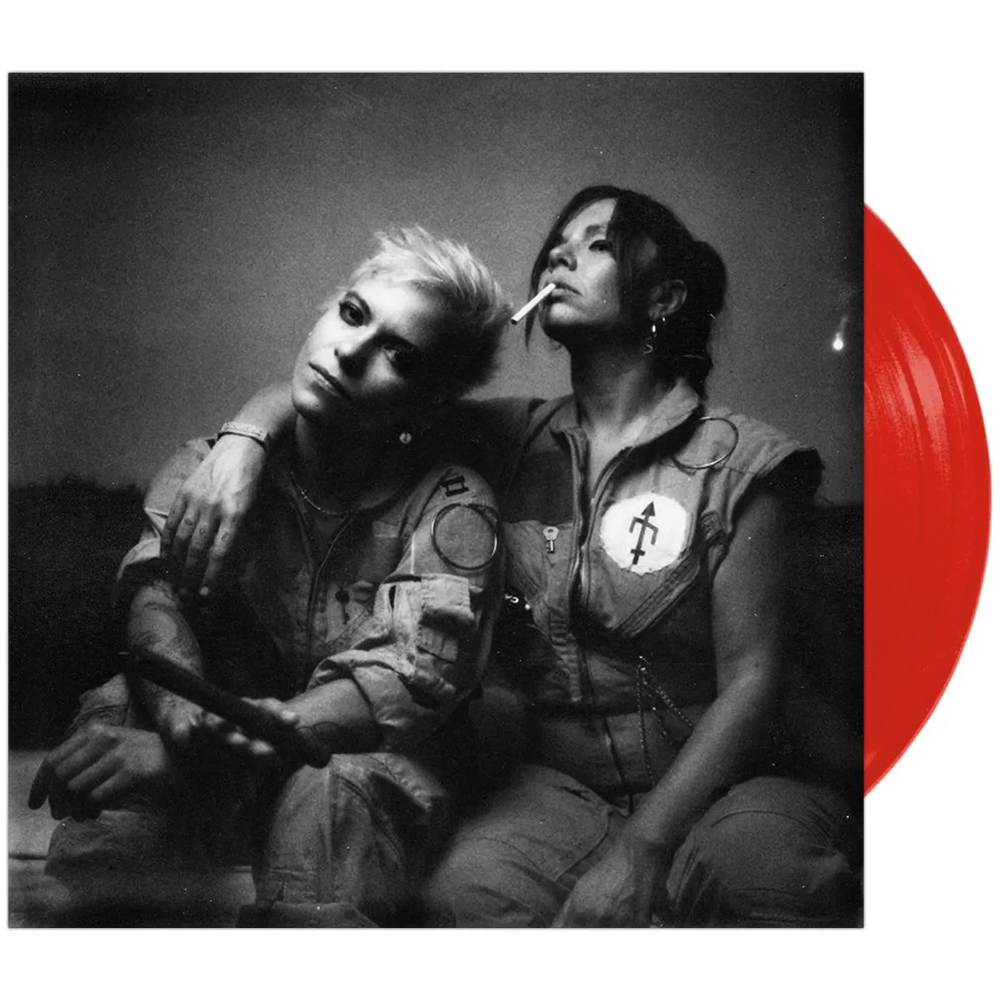 BONES UK - 'Unplugged' Opaque Red 10" Vinyl + USB Motel Keychain
