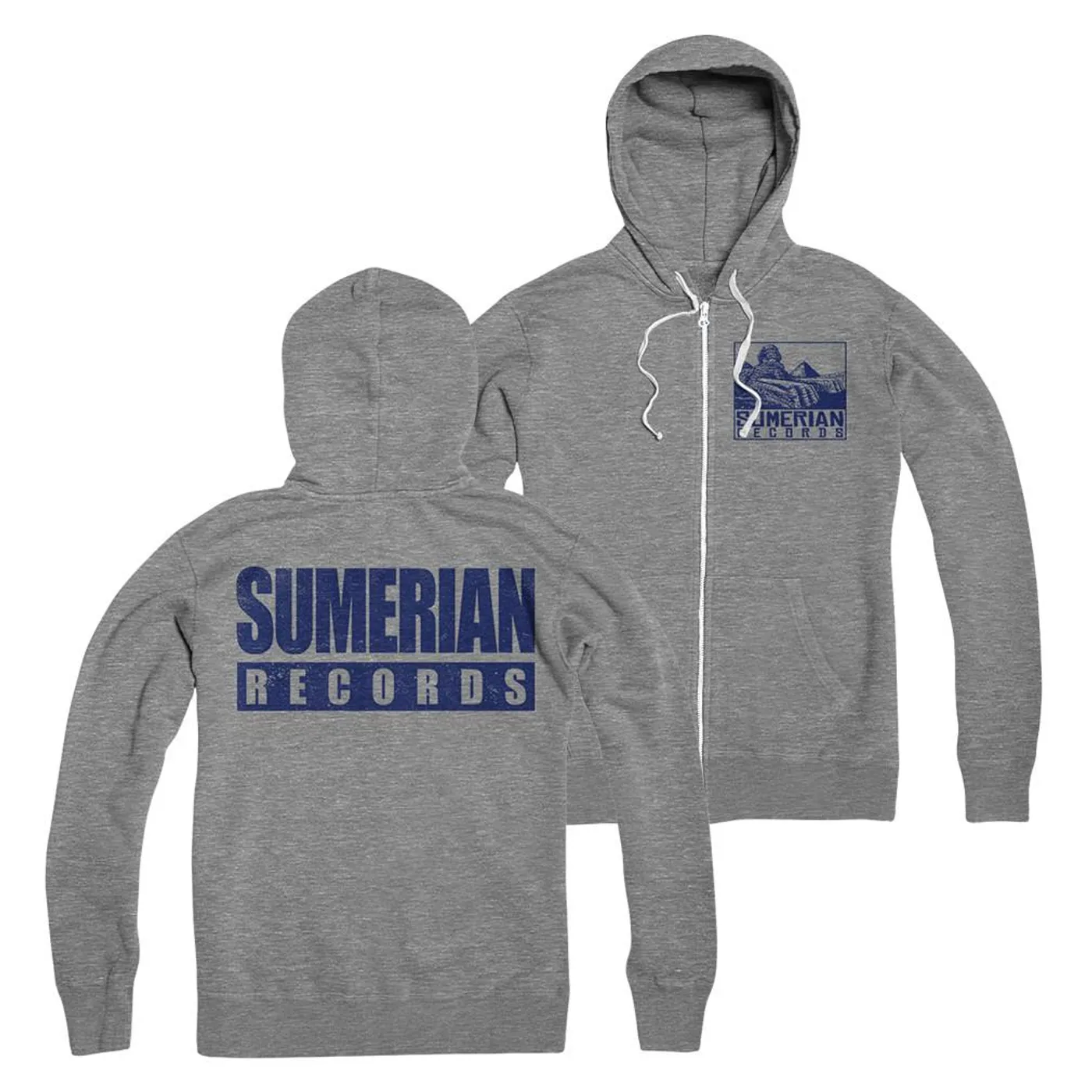 Sumerian Merch Sumerian Records - Logo Zip-Up Hoodie