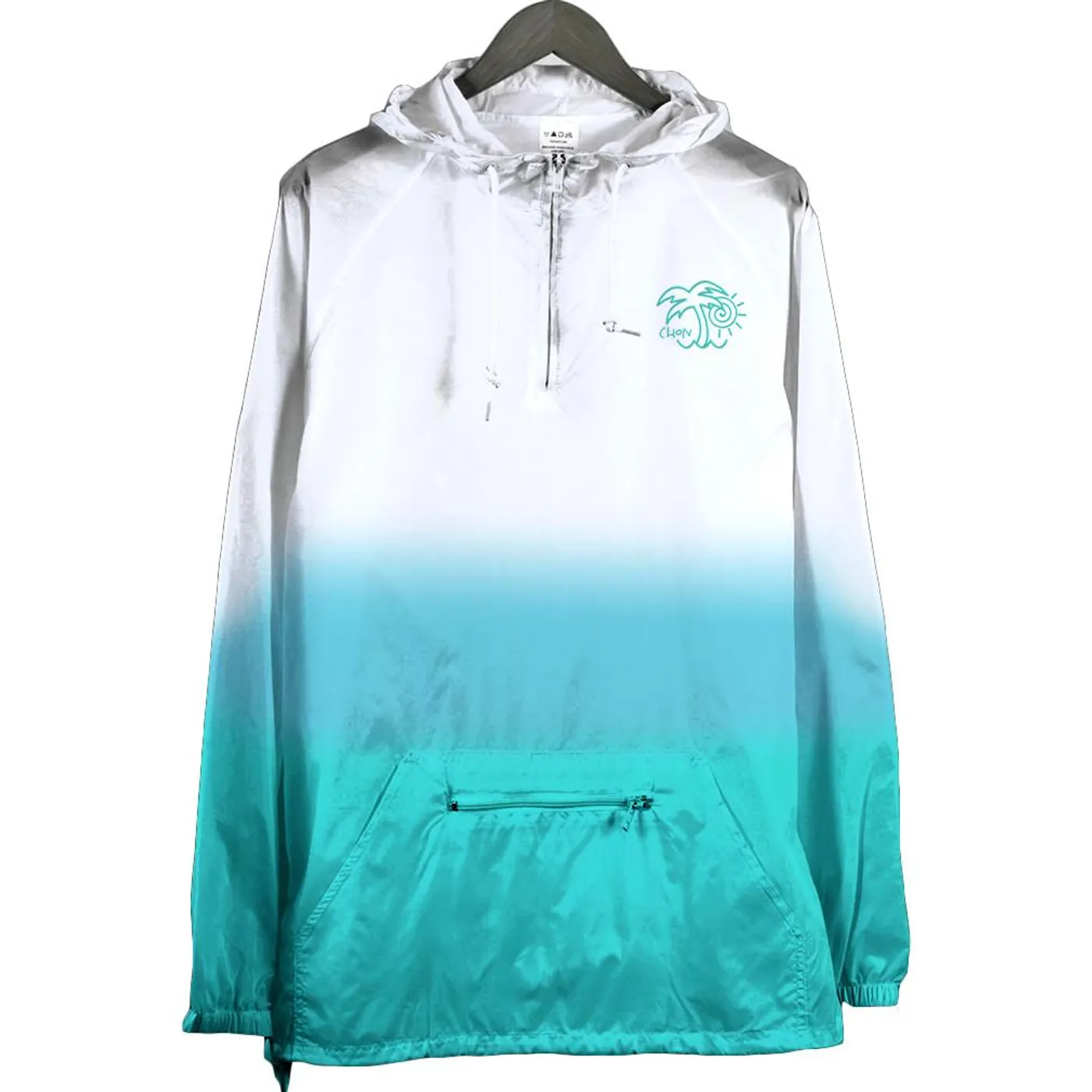 CHON - Palm Tree Custom Dye Windbreaker