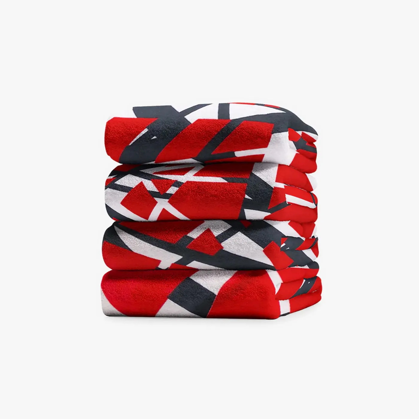 Eddie Van Halen Red/White/Black Towel