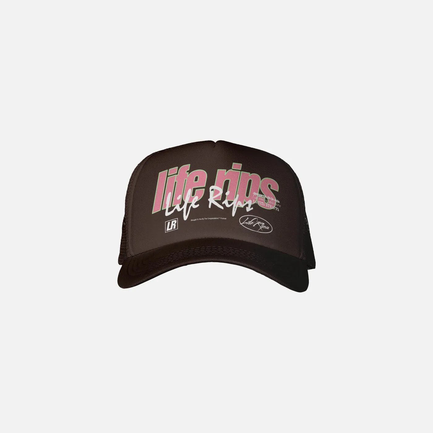 Chris D'Elia Life Rips Chocolate Trucker Hat
