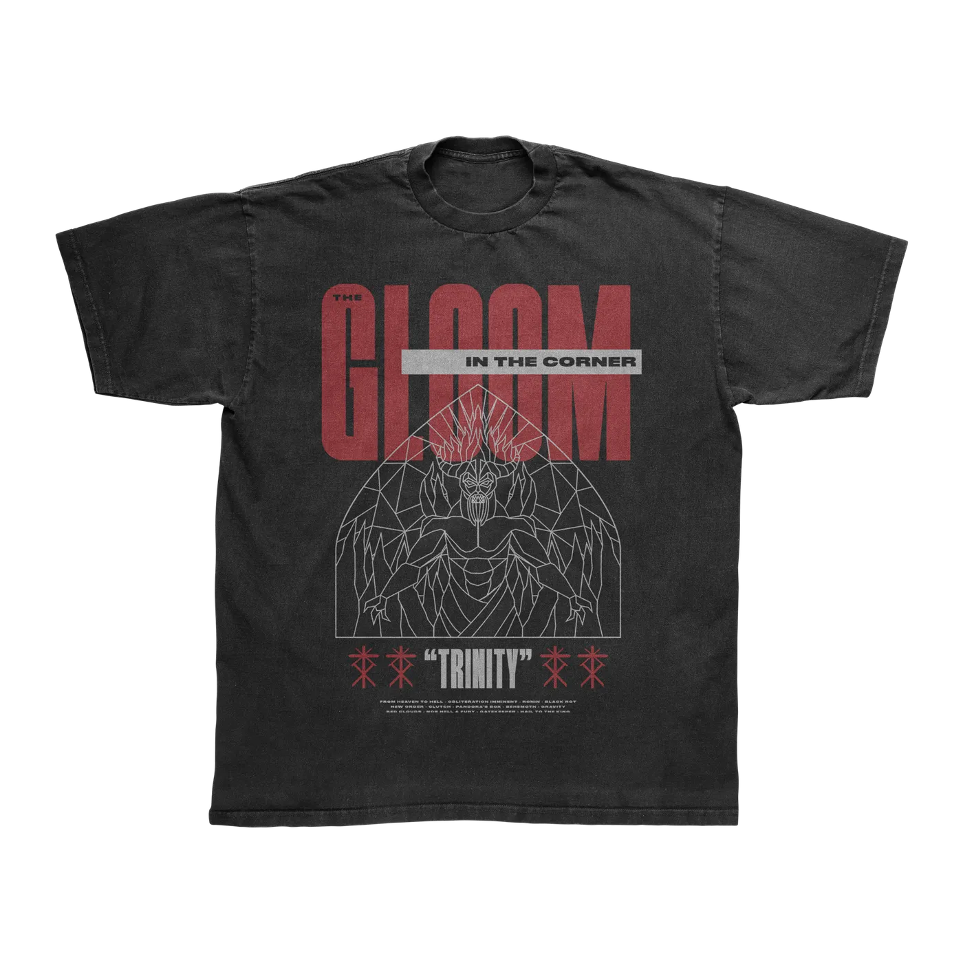 The Gloom In The Corner Trinity Tee