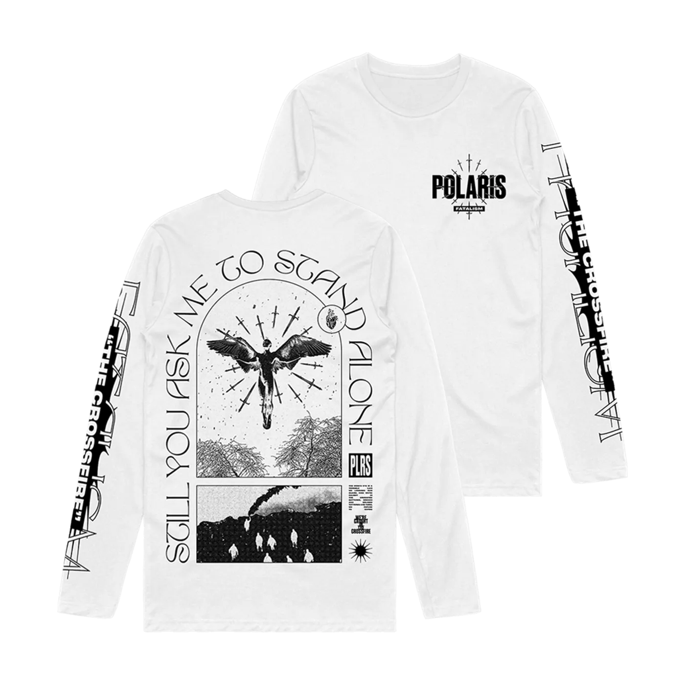 Polaris - The Crossfire White Long Sleeve