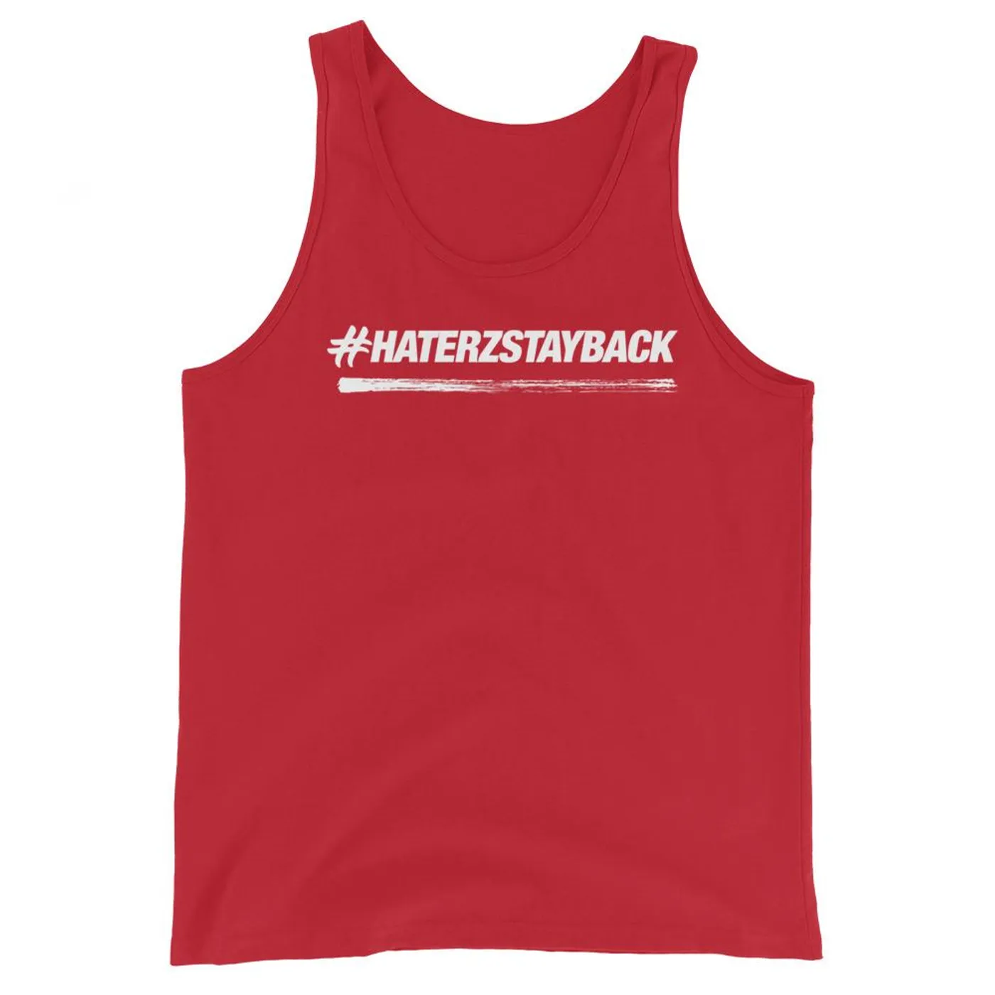 Jay Blaze #HaterzStayBack Men's Tank Top (Red)