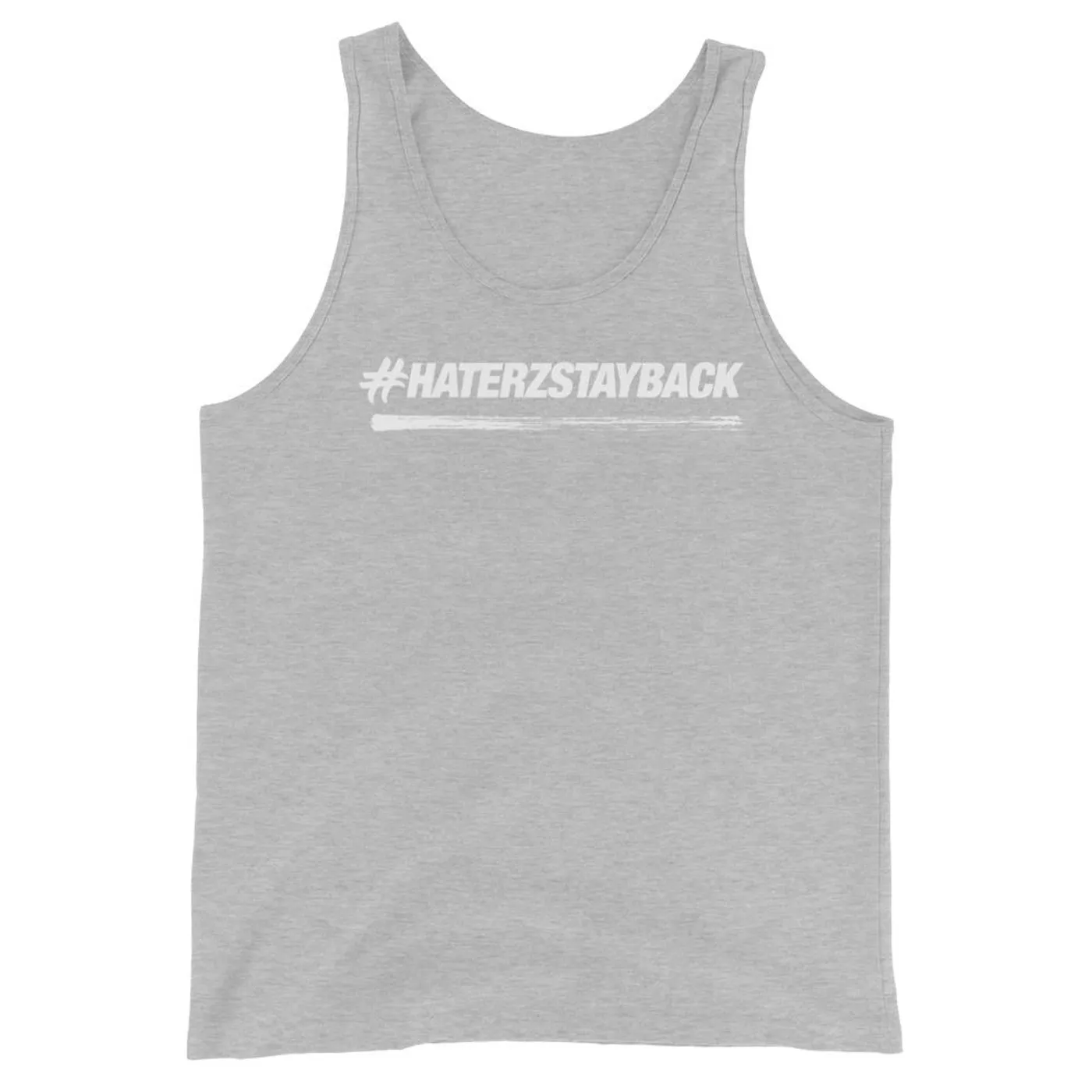Jay Blaze #HaterzStayBack Men's Tank Top (Grey)