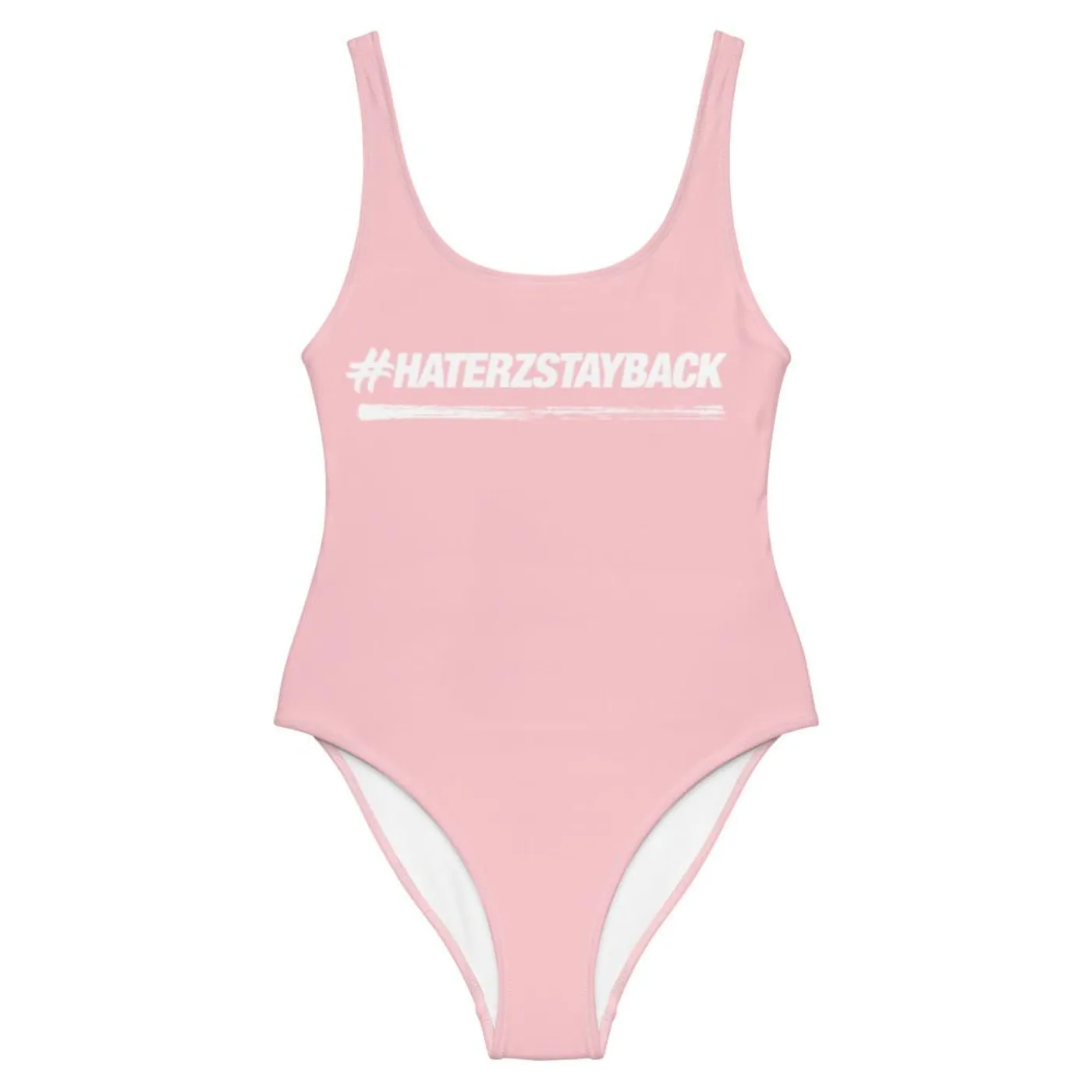 Jay Blaze #HaterzStayBack Swimsuit (Pink)