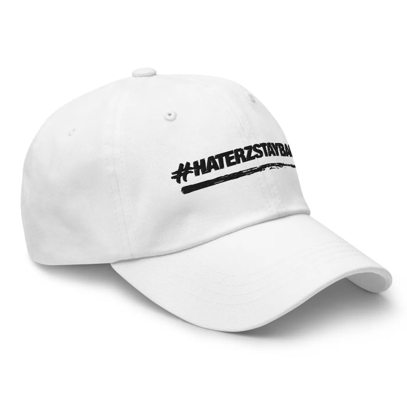 Jay Blaze #HaterzStayBack Cap (White)