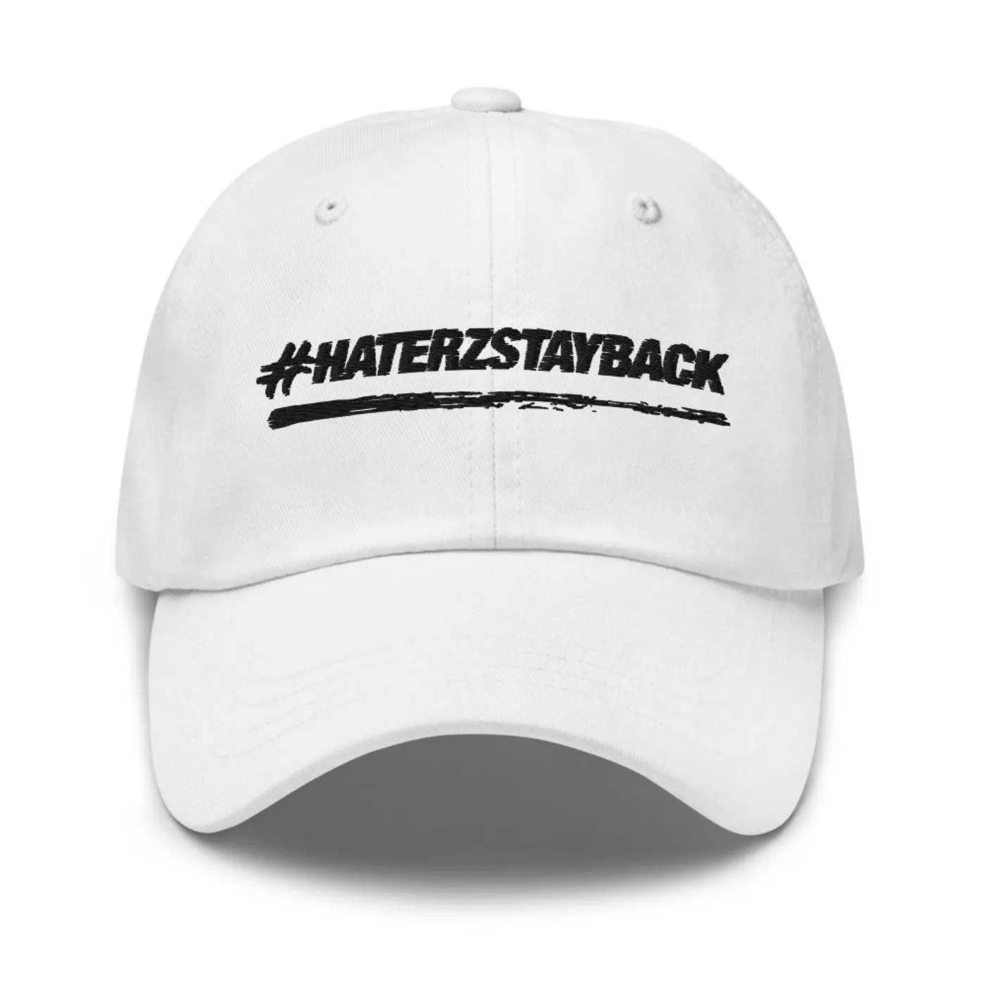 Jay Blaze #HaterzStayBack Cap (White)