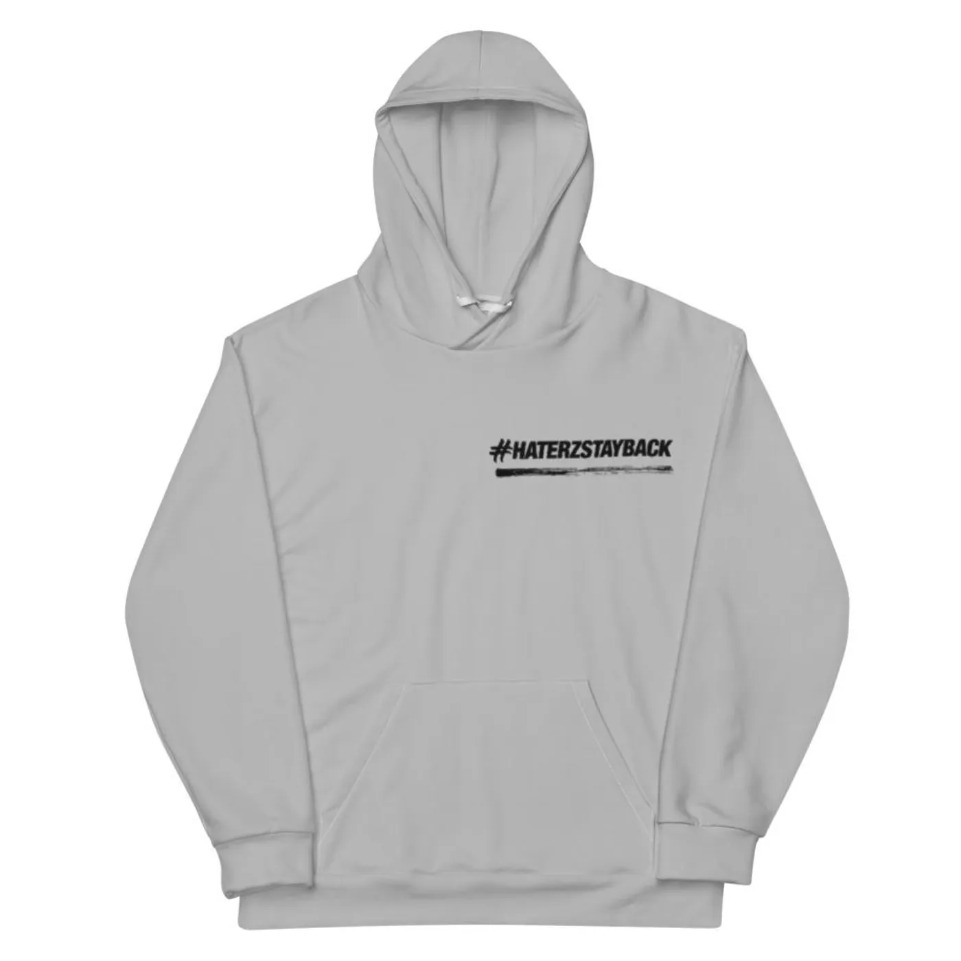 Jay Blaze #HaterzStayBack Men's Hoodie (Grey)