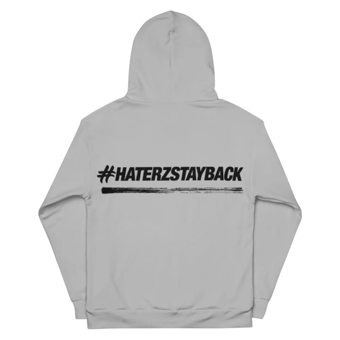 Jay Blaze #HaterzStayBack Men's Hoodie (Grey)