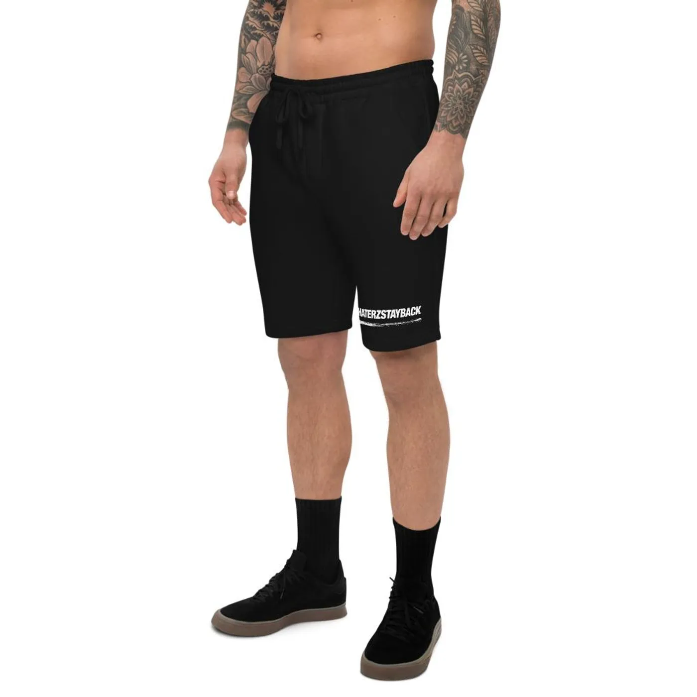 Jay Blaze #HaterzStayBack Fleece Men's Shorts (Black)
