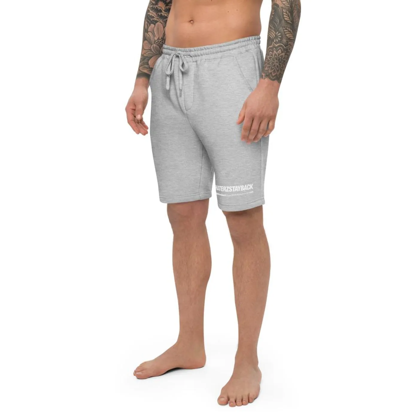 Jay Blaze #HaterzStayBack Fleece Men's Shorts (Grey)