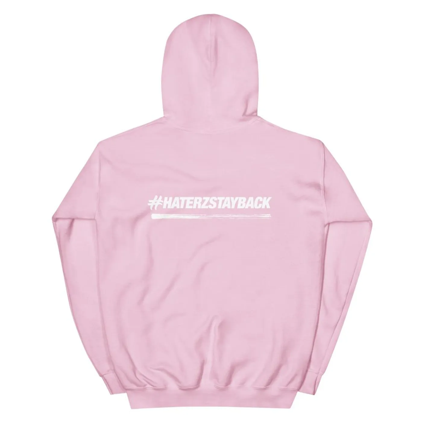 Jay Blaze #HaterzStayBack Women's Hoodie (Pink)