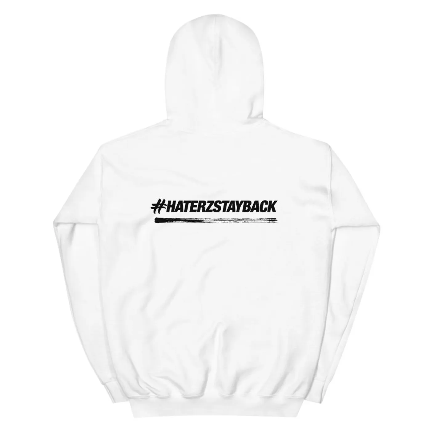 Jay Blaze #HaterzStayBack Women's Hoodie (White)
