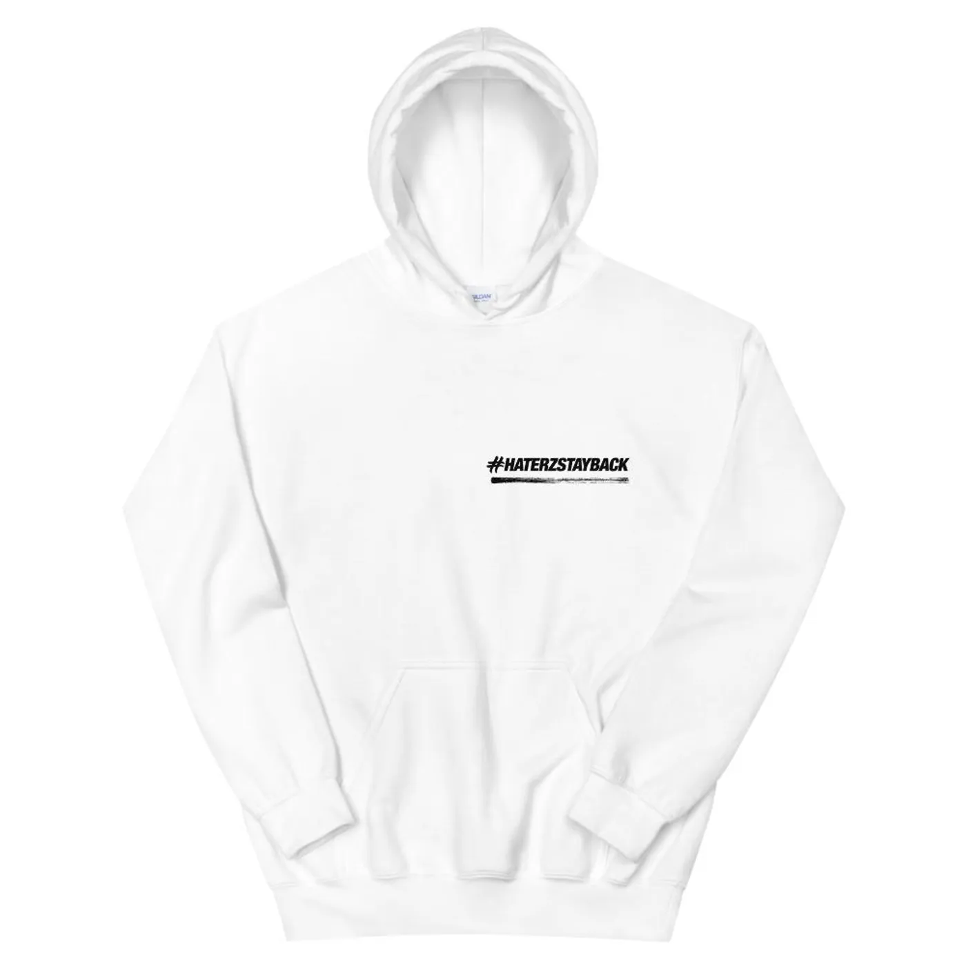 Jay Blaze #HaterzStayBack Women's Hoodie (White)