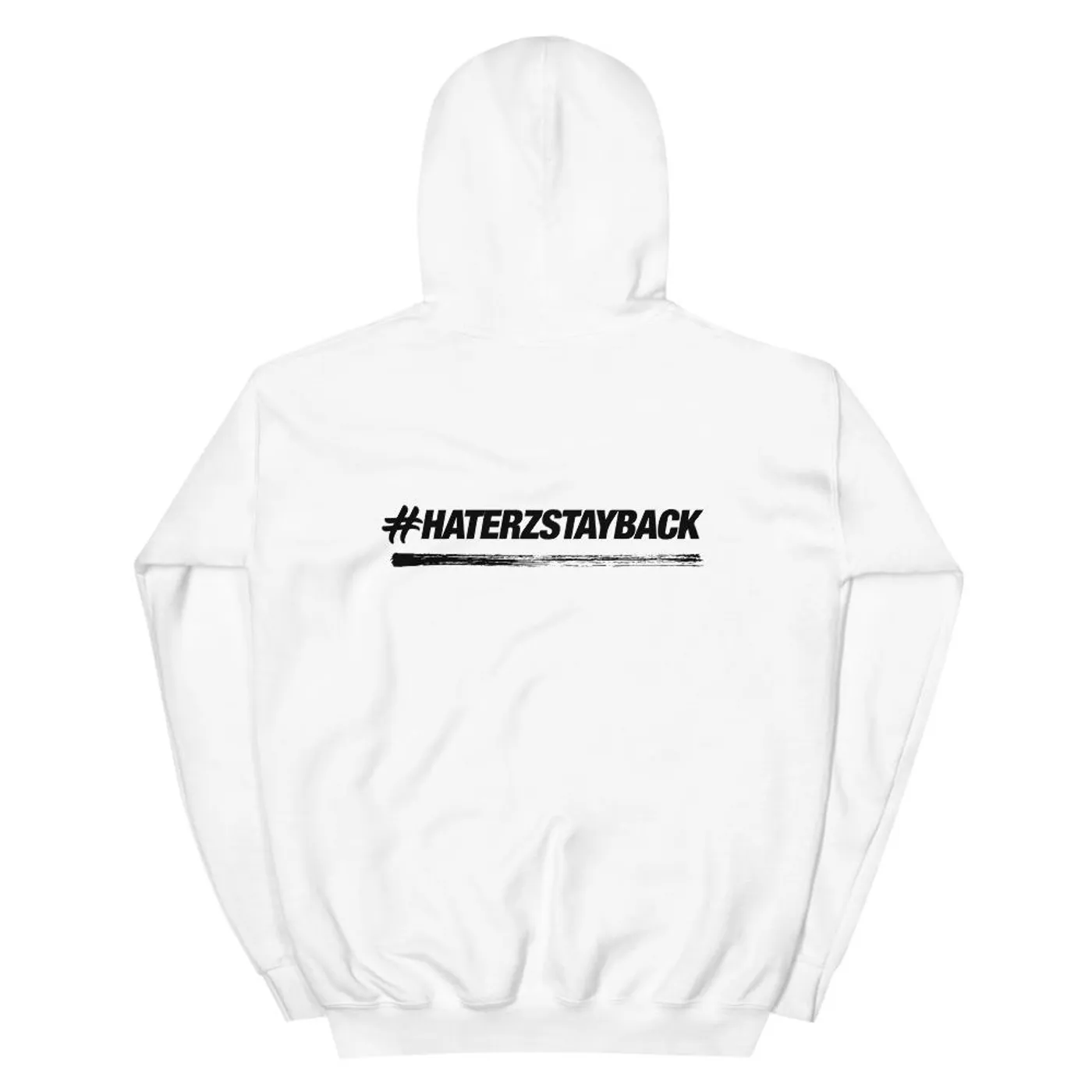 Jay Blaze #HaterzStayBack Men's Hoodie (White)