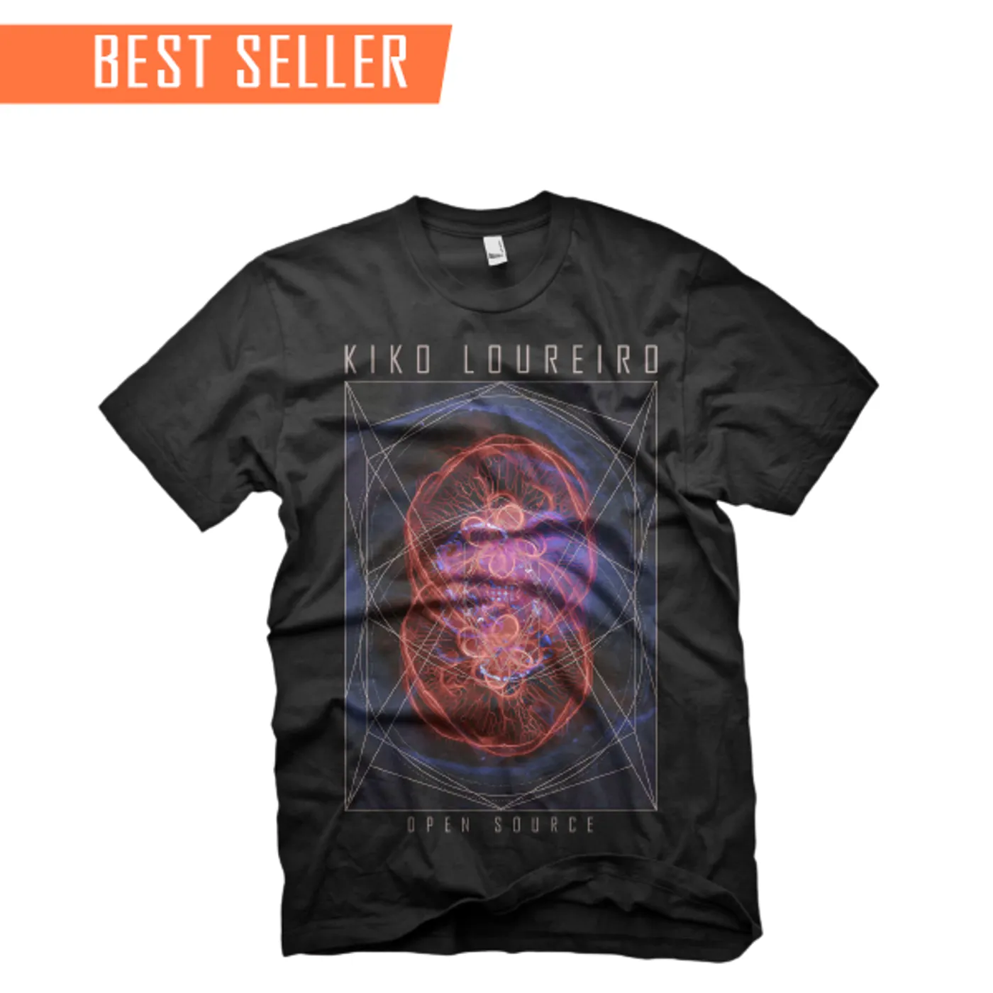 Kiko Loureiro T- shirt Open Source Short-Sleeve