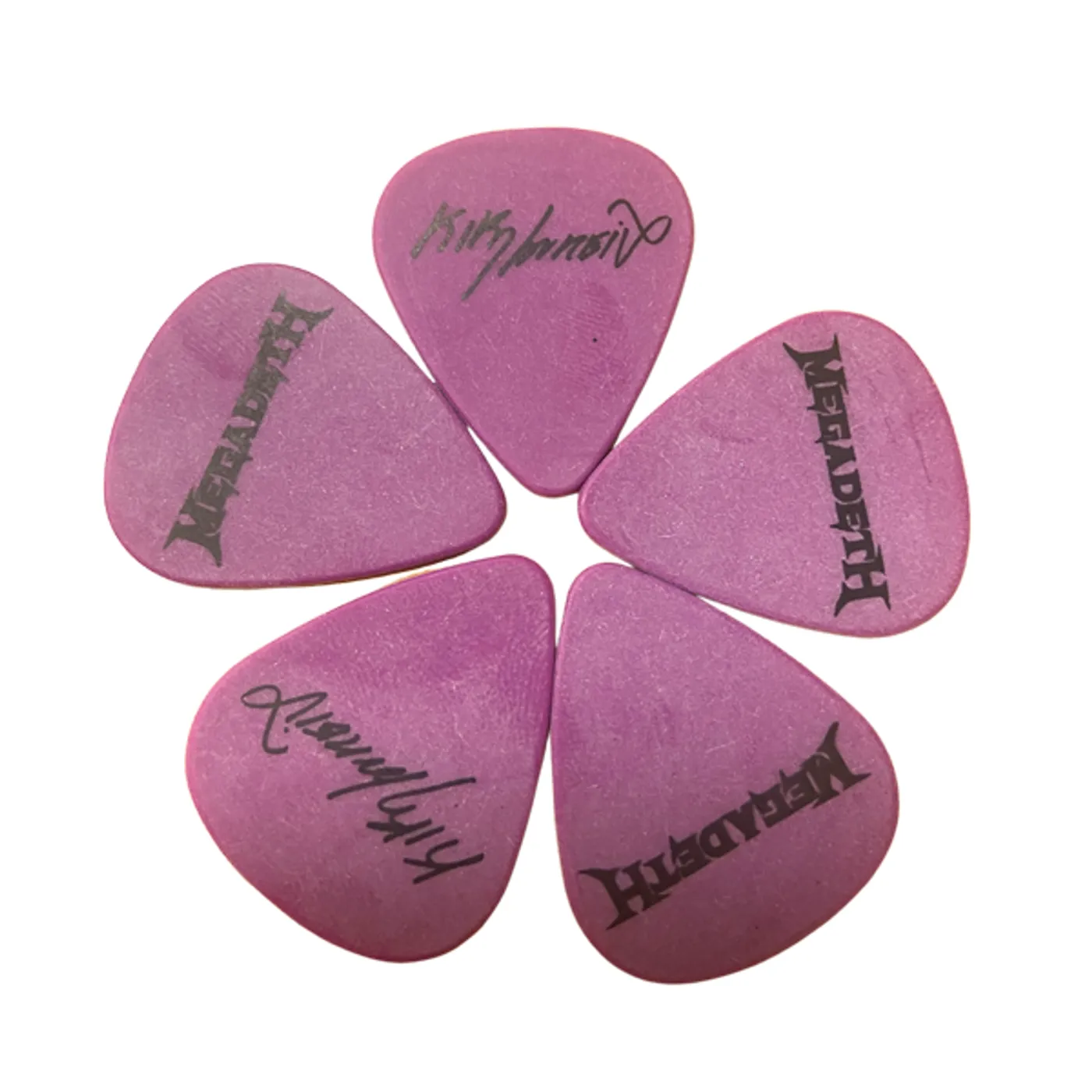 Kiko Loureiro Kiko's exclusive Megadeth guitar picks