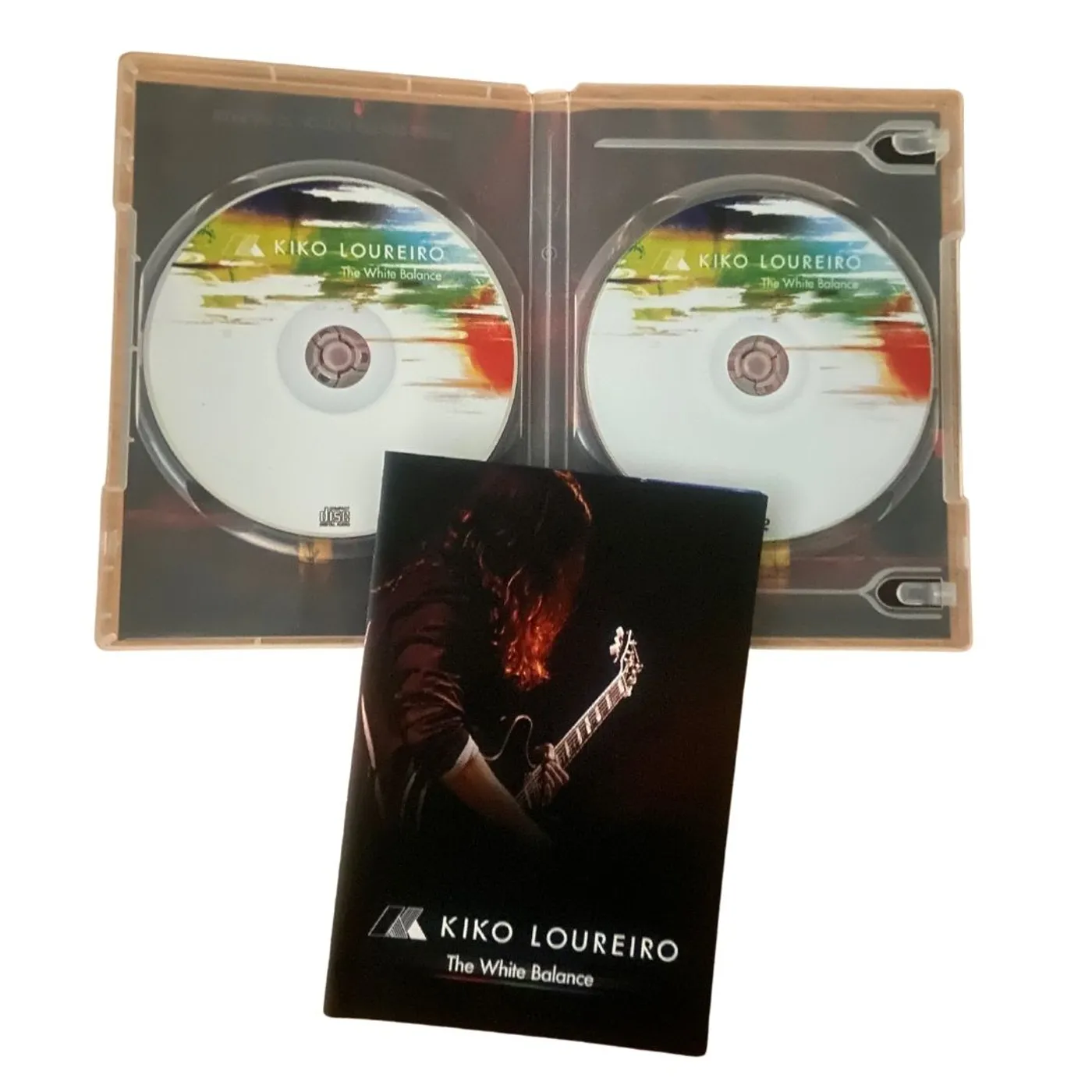 Signed Kiko Loureiro The White Balance DVD + CD pack