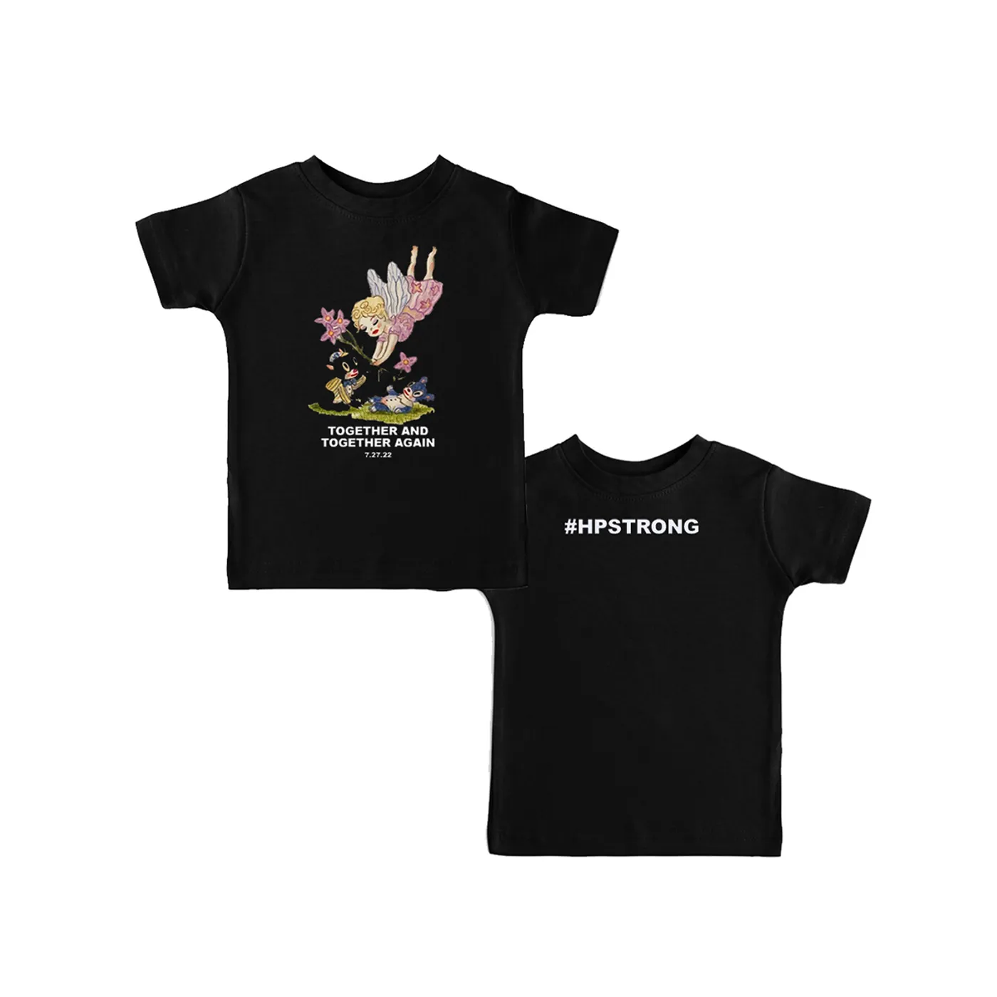 The Smashing Pumpkins Together Black Youth Tee