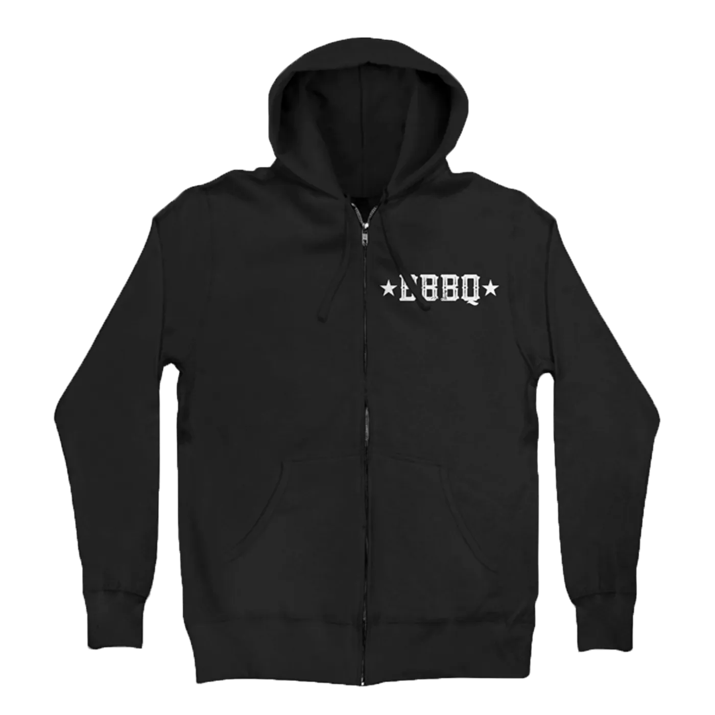 Foo Fighters Backbeat BBQ Logo Zip Hoodie