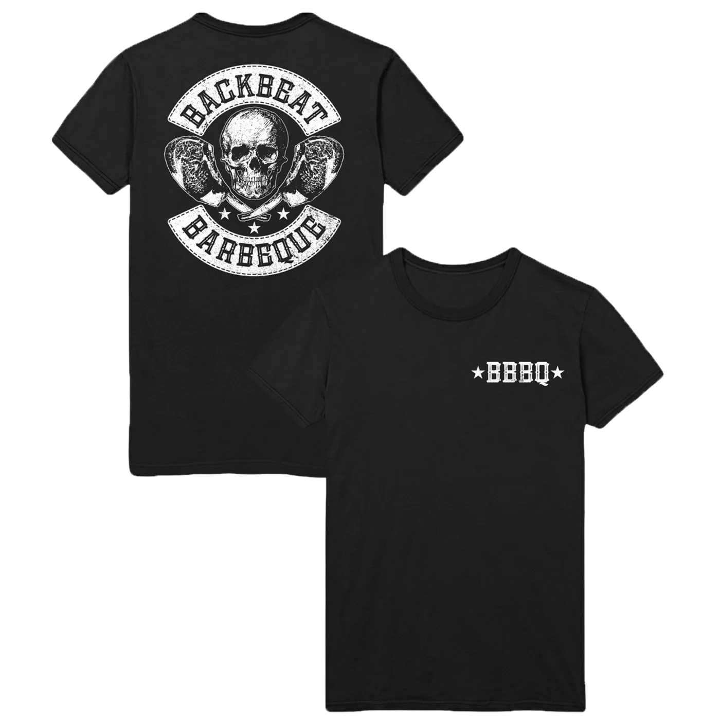 Foo Fighters Backbeat BBQ Logo Tee