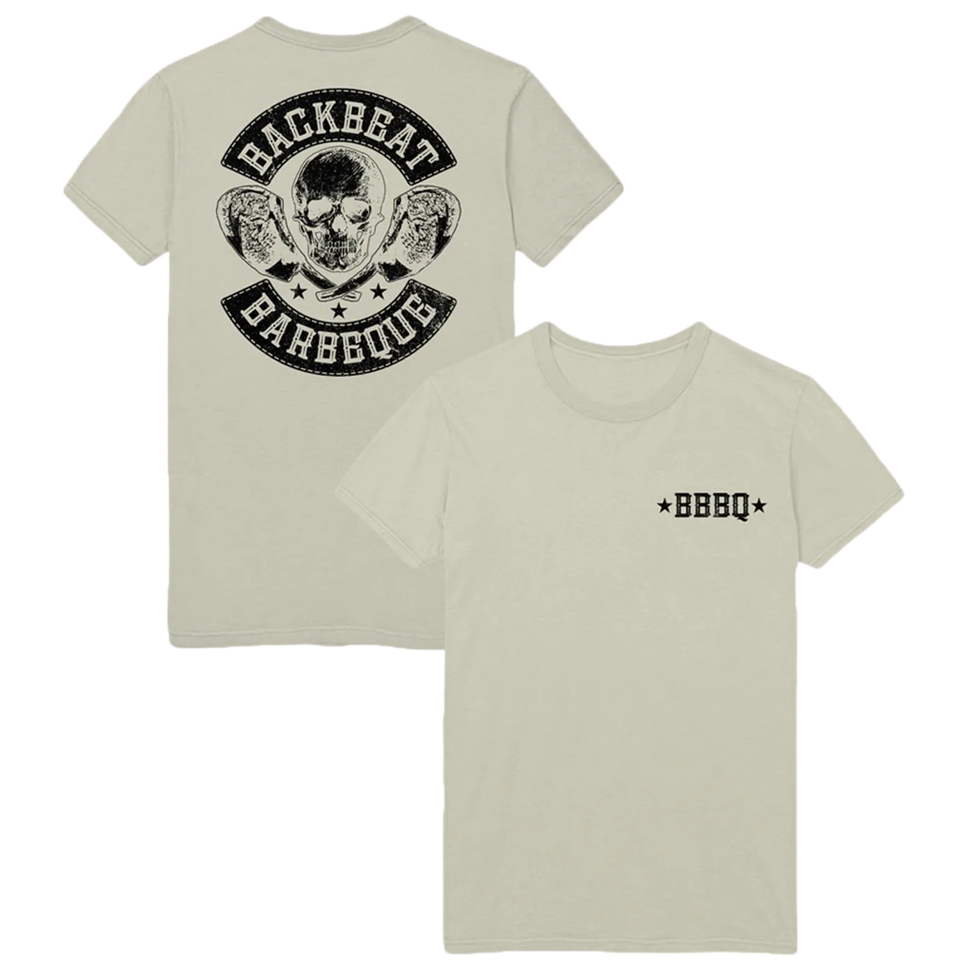 Foo Fighters Backbeat BBQ Logo Tee