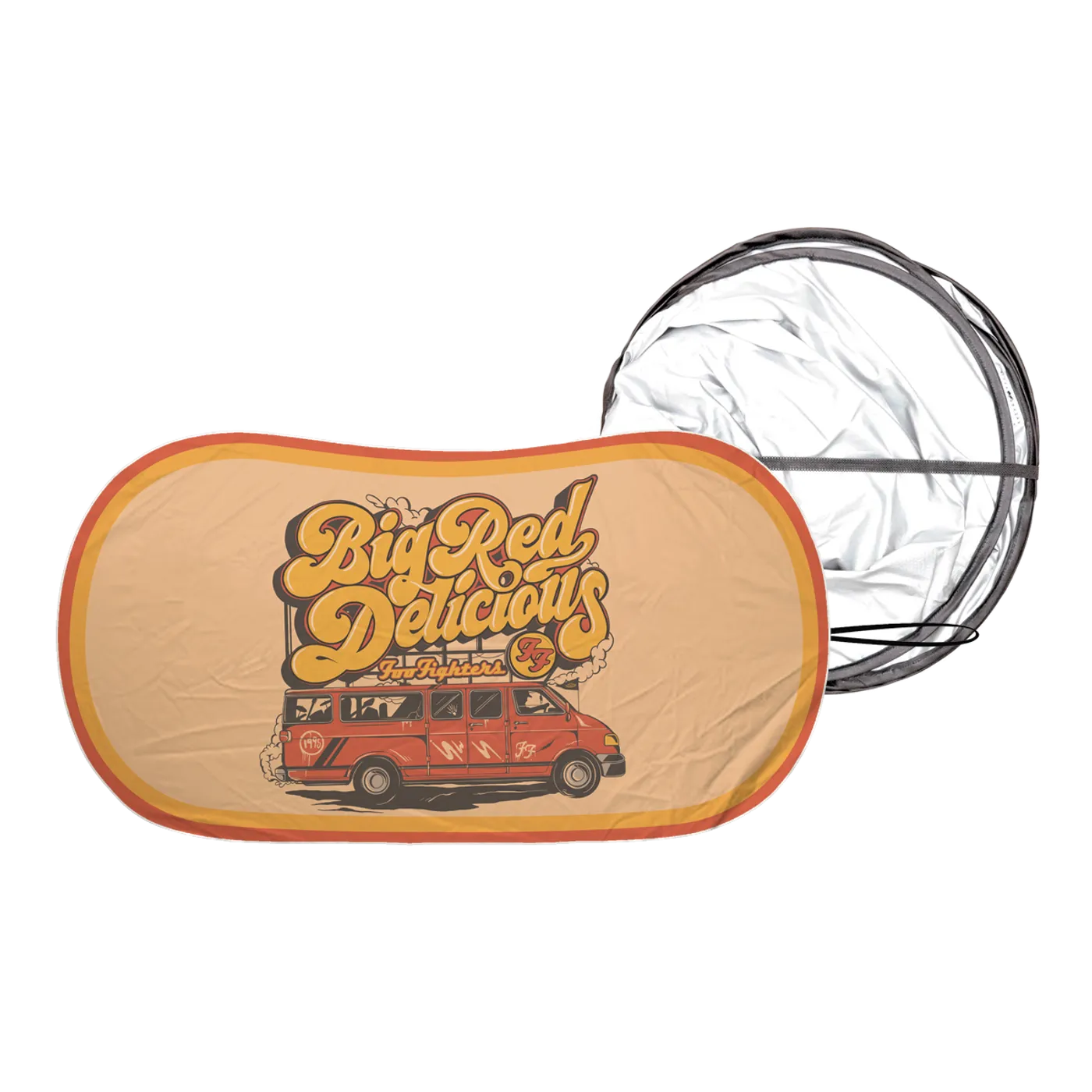 Foo Fighters Big Red Delicious Car Shade