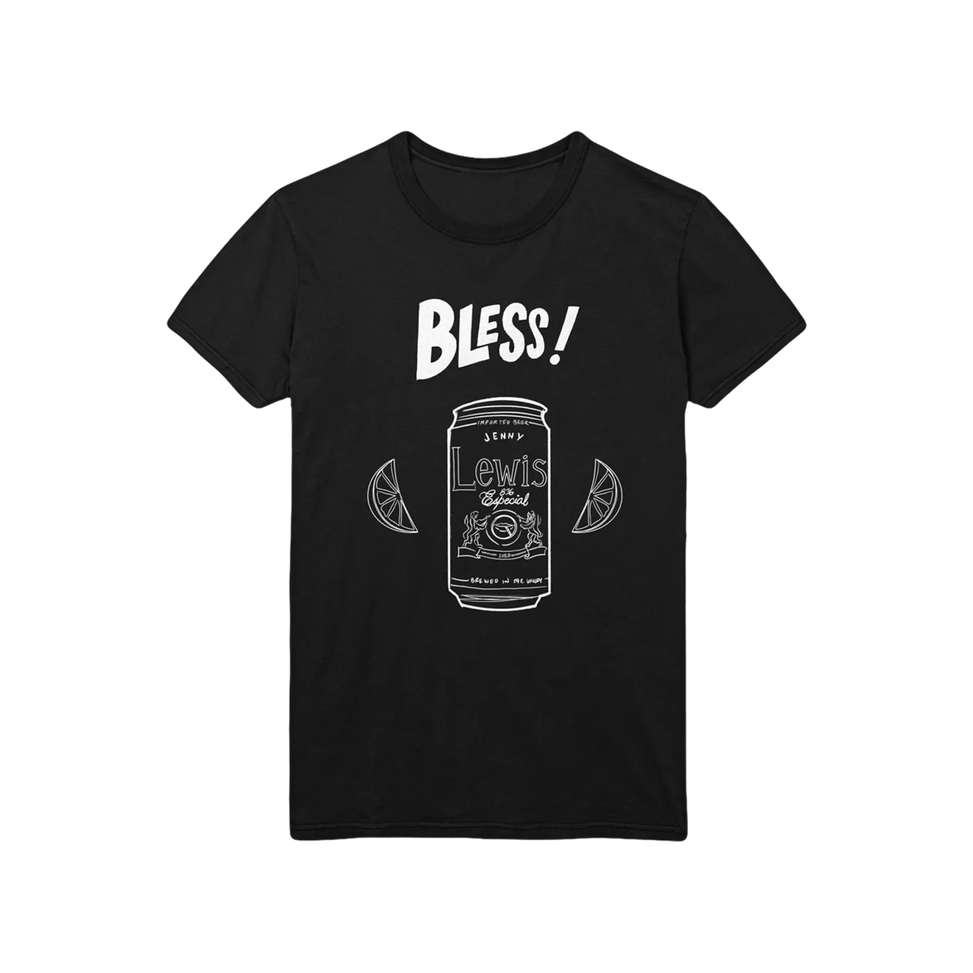 Jenny Lewis Bless! Black Tee