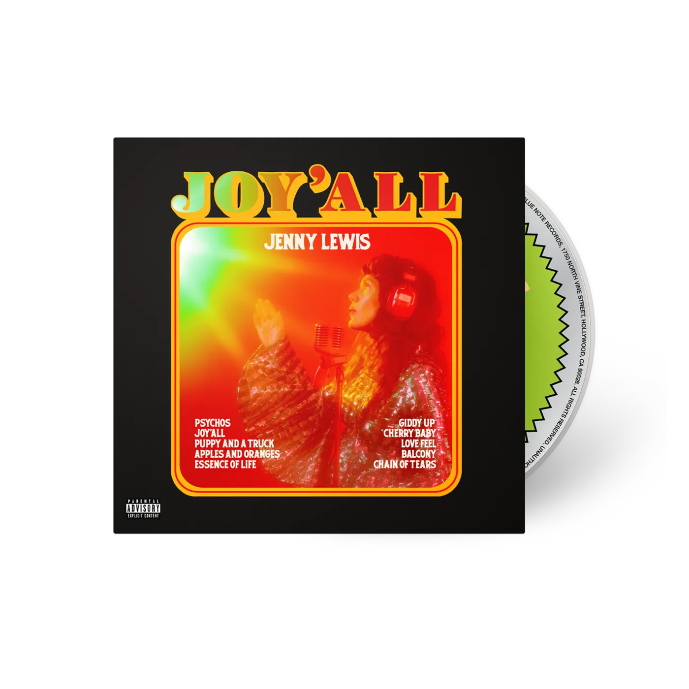 Jenny Lewis Joy'All CD