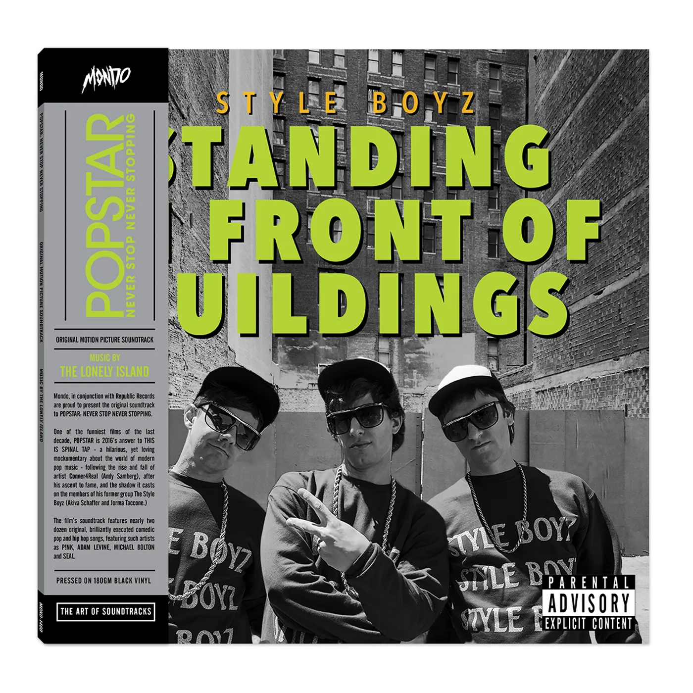 The Lonely Island Popstar Vinyl - Standing In Front Of Buildings