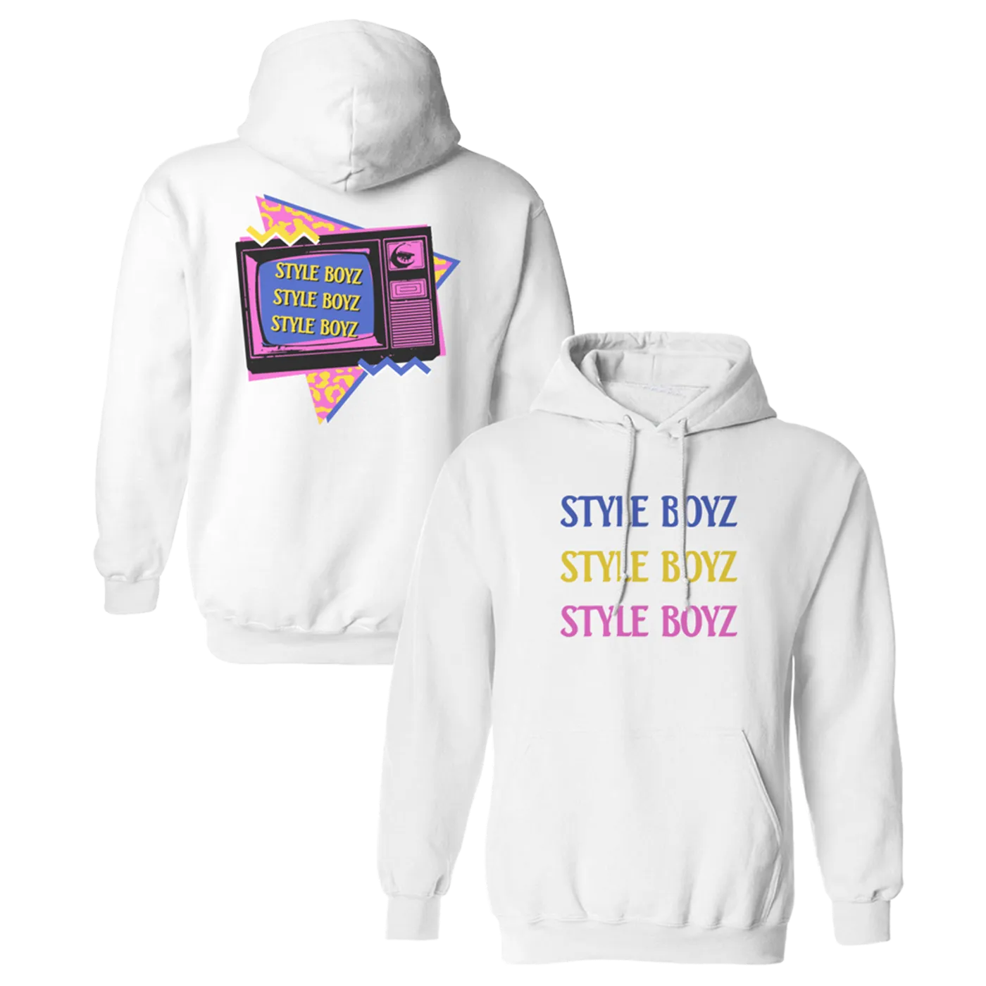 The Lonely Island Style Boyz Hoodie - White