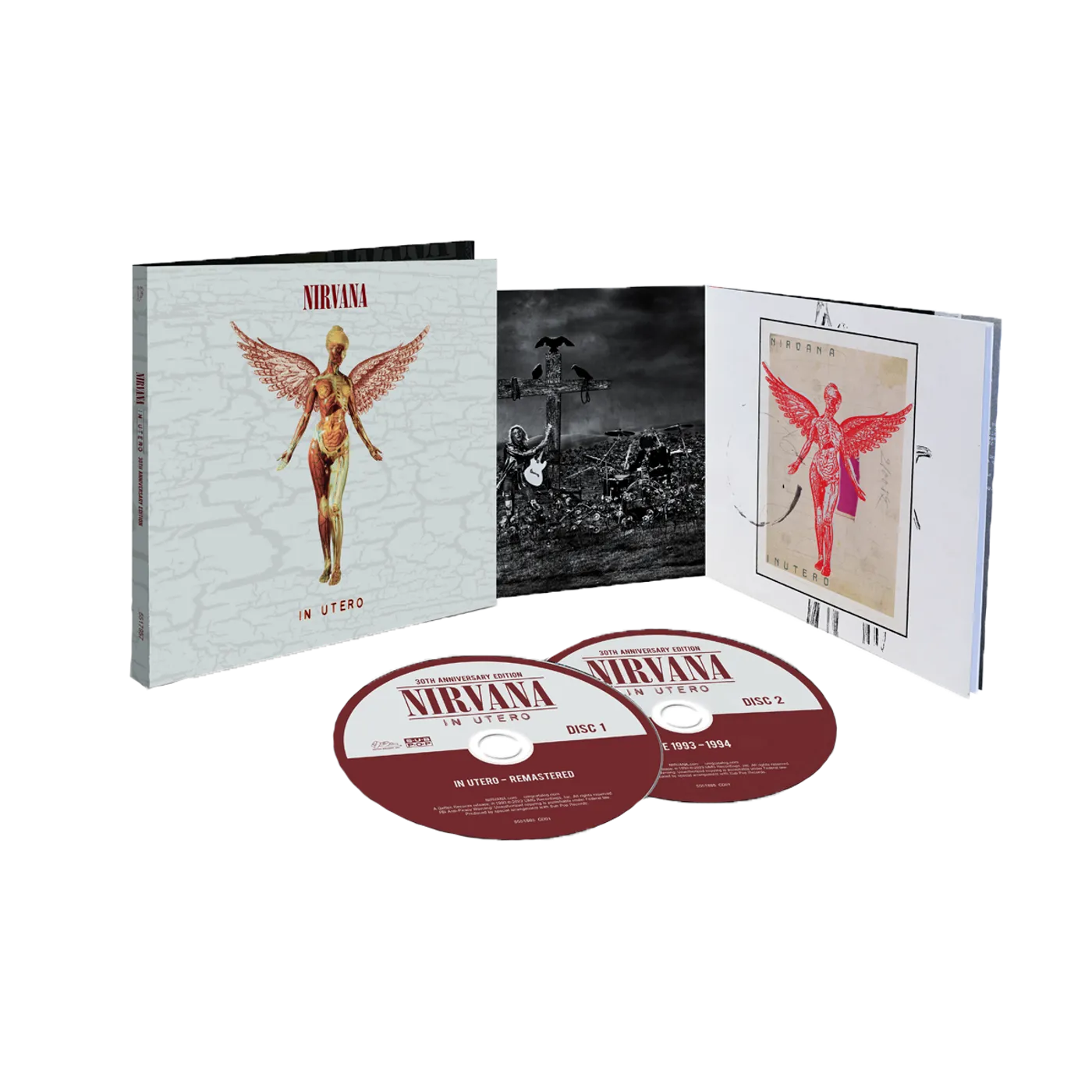 Nirvana In Utero 30th Anniversary 2CD Deluxe