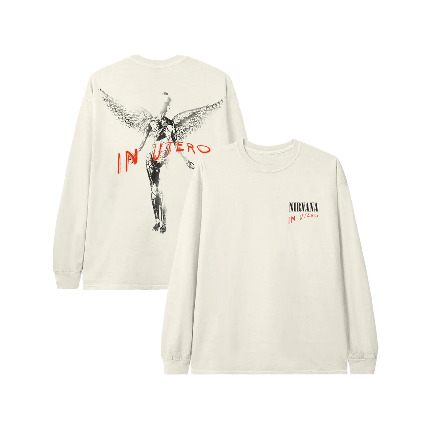 Nirvana In Utero Longsleeve Tee
