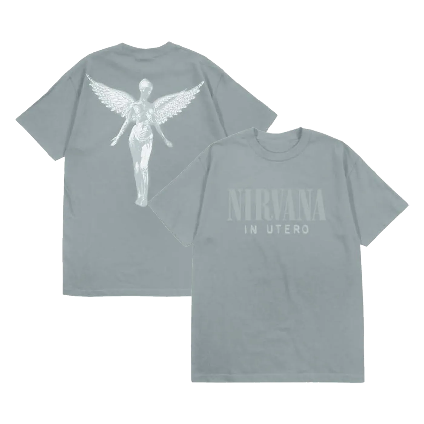 Nirvana In Utero Faded Tee