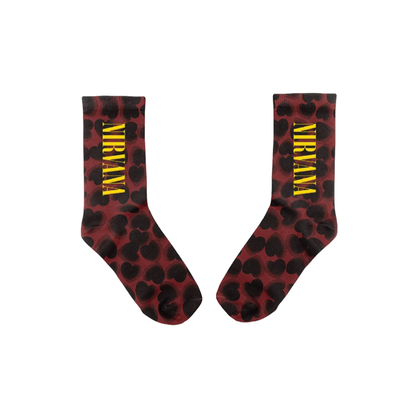 Nirvana Heart Shaped Box Socks