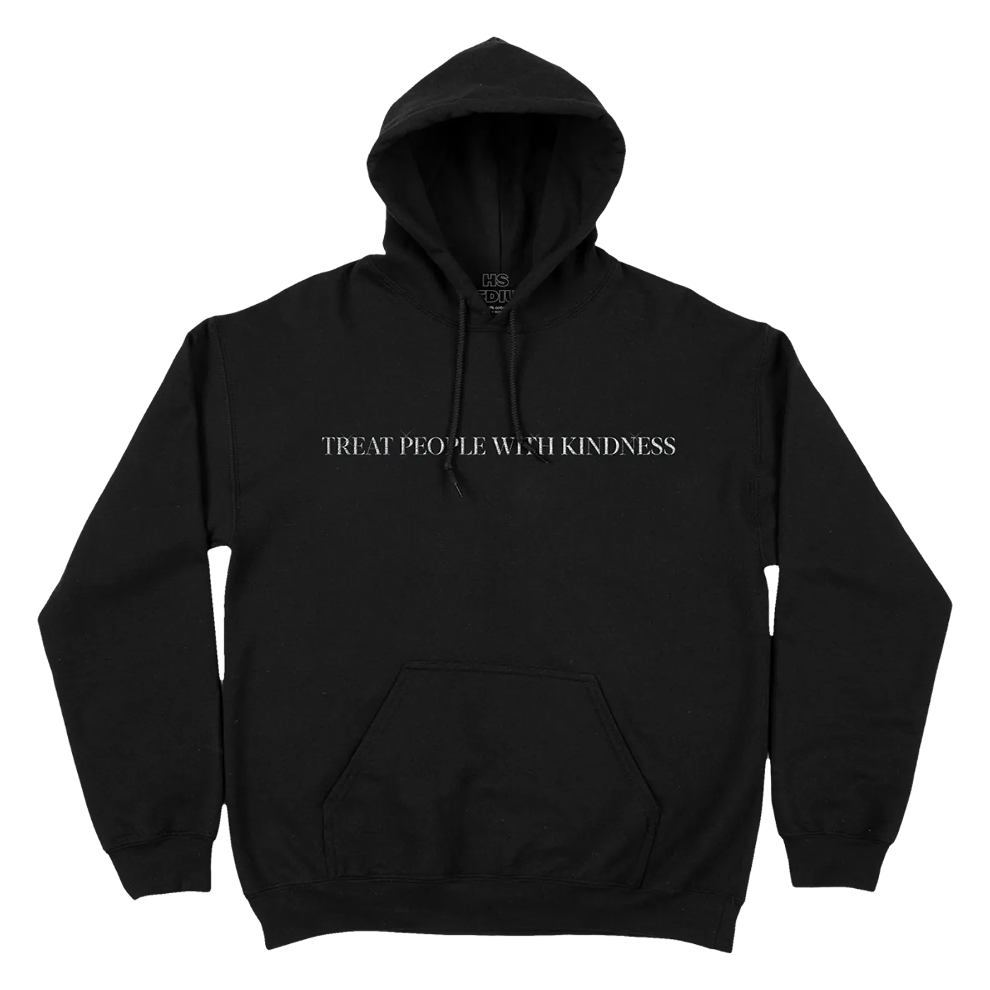 Harry Styles Treat People With Kindness Hoodie (Metallic Silver Embroidery)