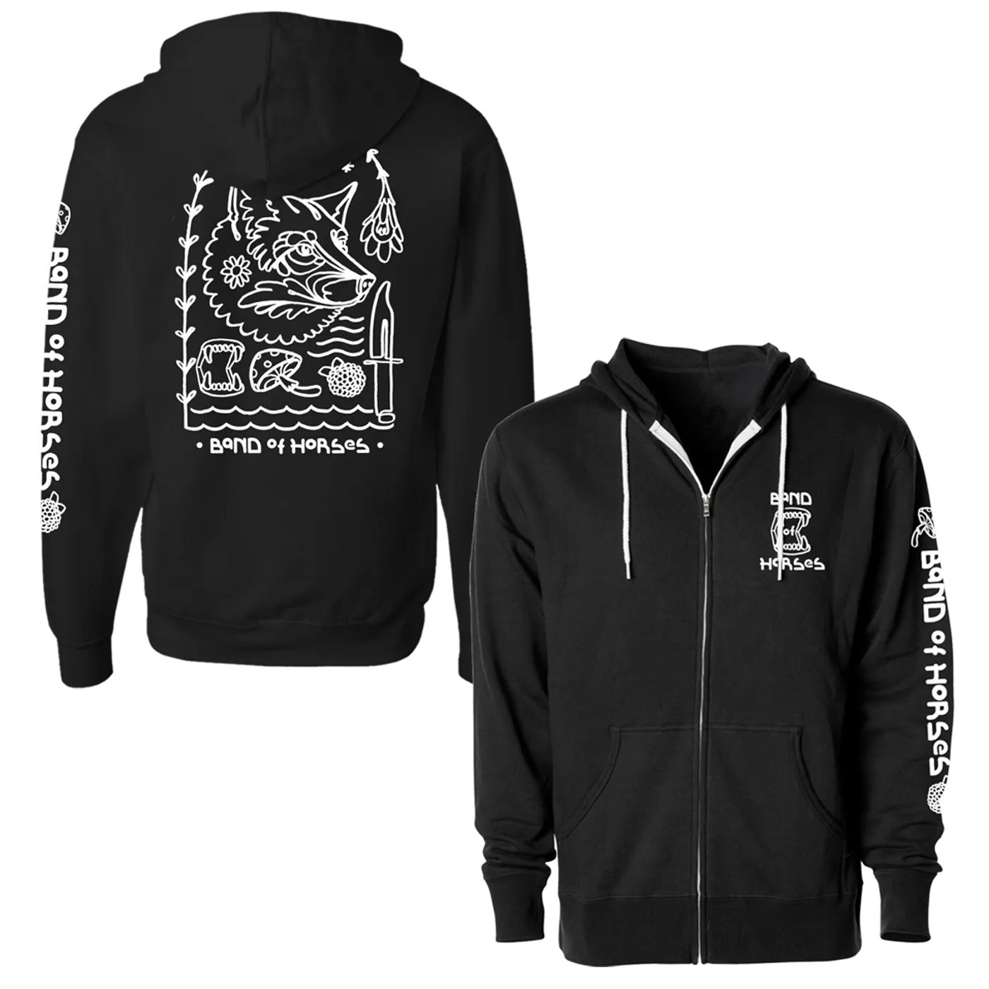 Band of Horses Teeth Hoodie