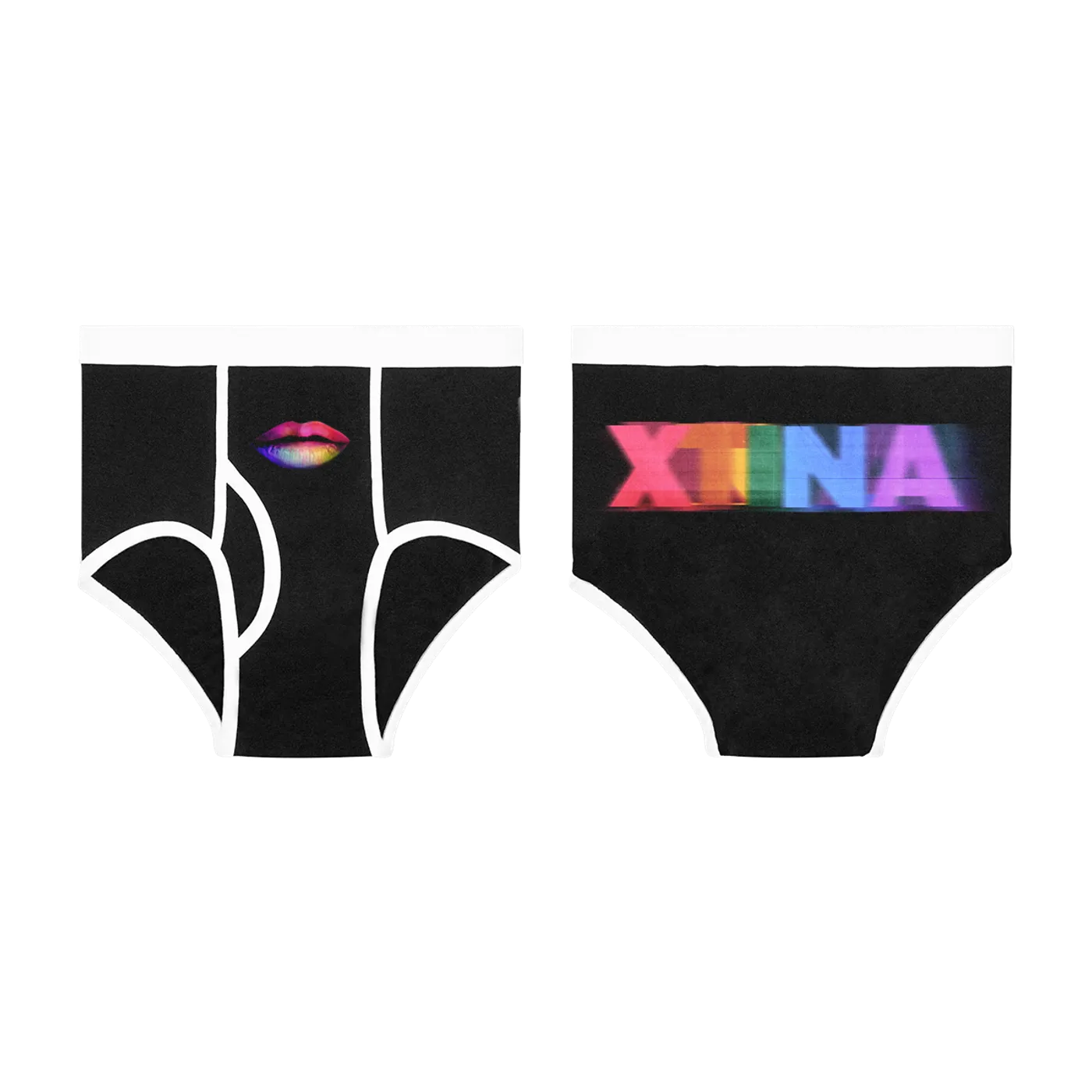 Christina Aguilera Spectrum Logo Brief Underwear