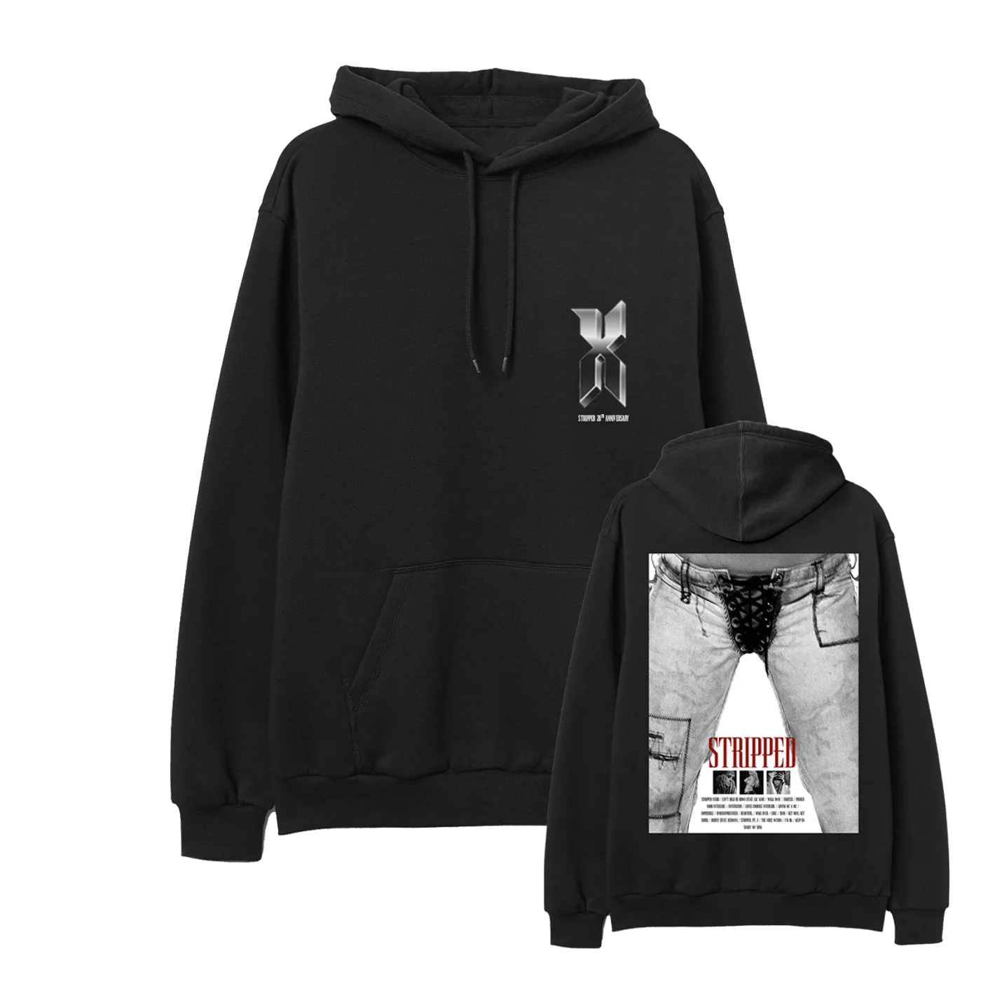 Christina Aguilera Stripped 20th Anniversary Hoodie