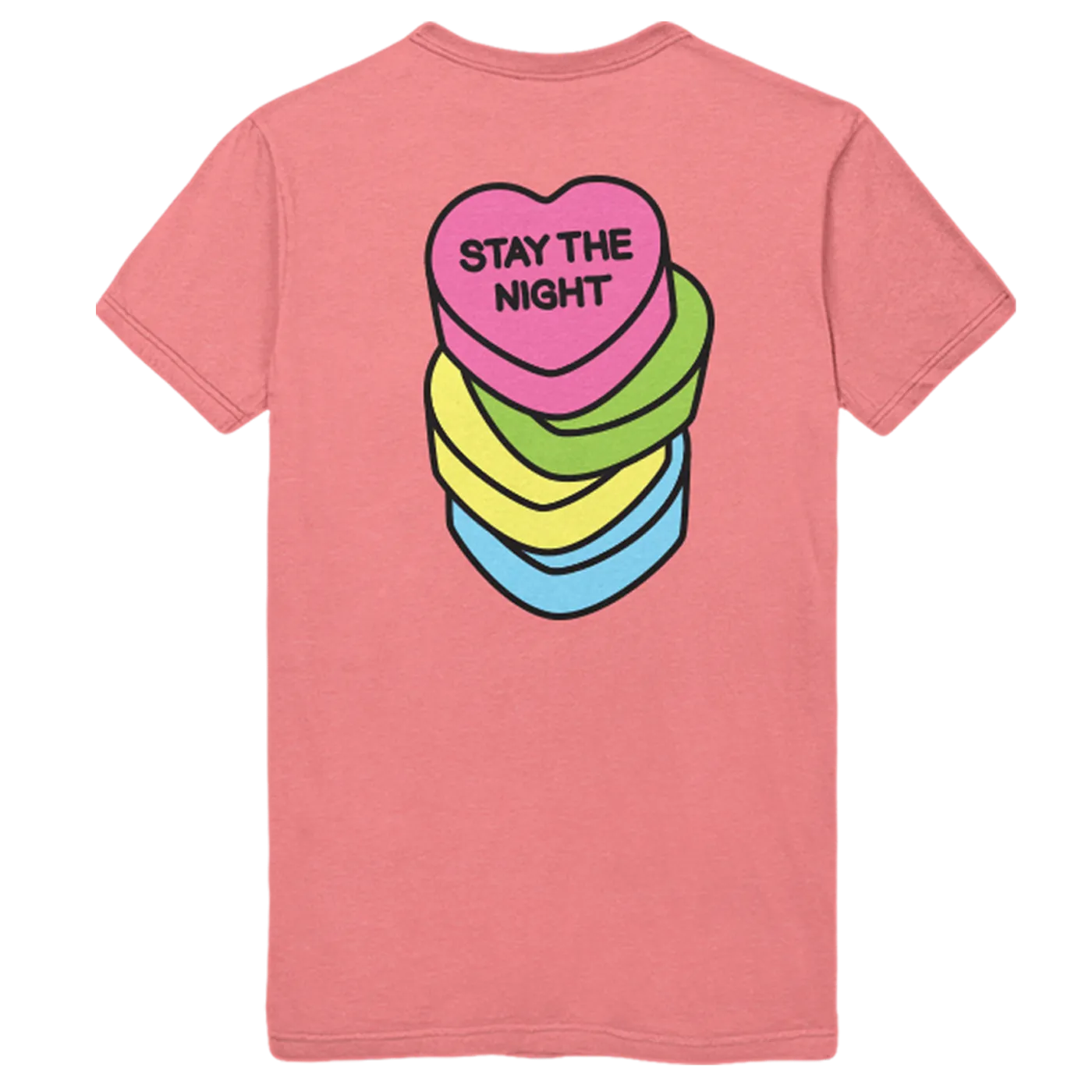 The Internet STAY THE NIGHT TEE - GUAVA