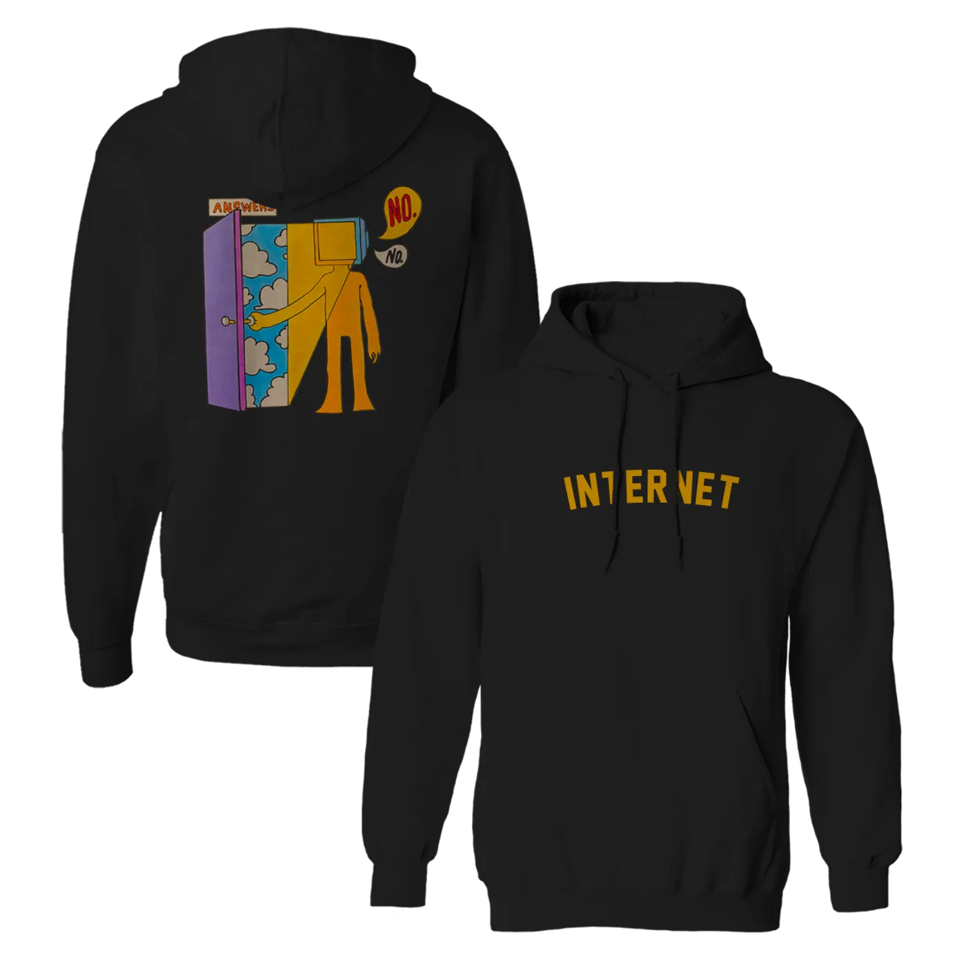 The Internet Answers Pullover Hoodie