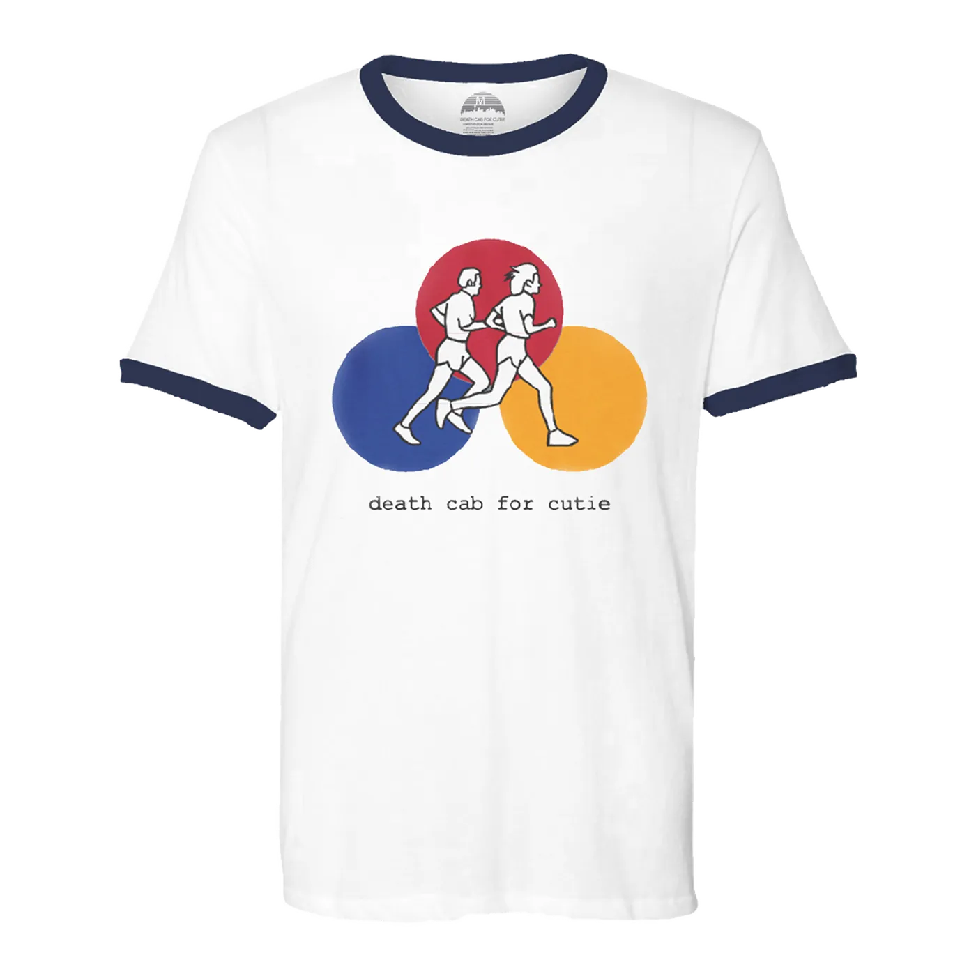 Death Cab for Cutie Limited Edition Vintage-Washed Joggers Blue Ringer Tee