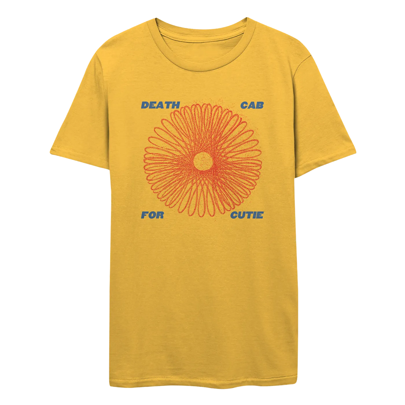 Death Cab for Cutie Circular Paths Gold Tee
