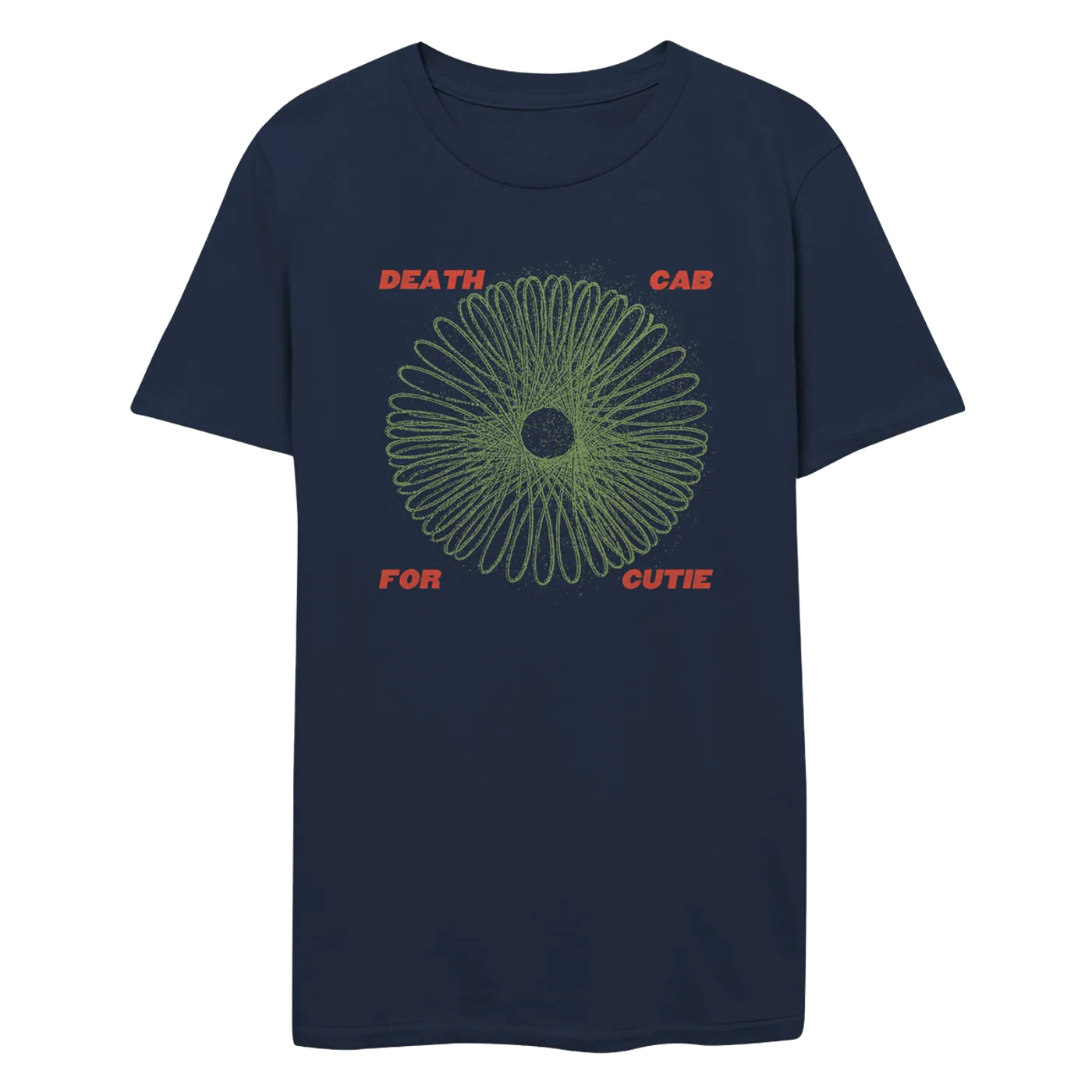 Death Cab for Cutie Circular Paths Navy Tee