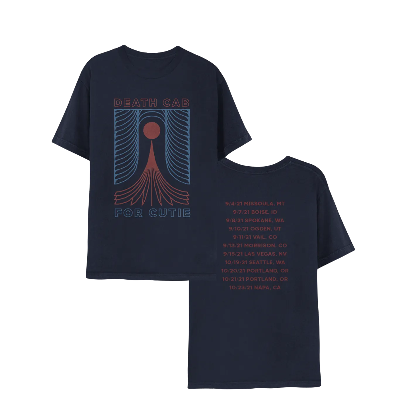Death Cab for Cutie Vortex Tee