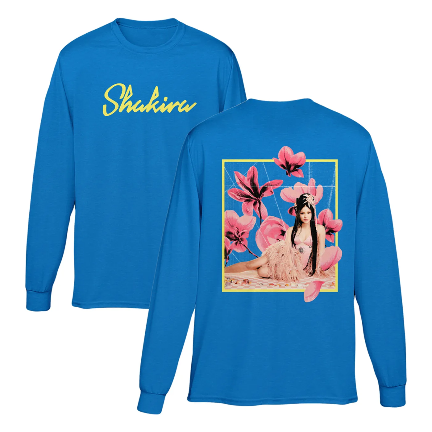 Shakira Blossom Long Sleeve - Sapphire