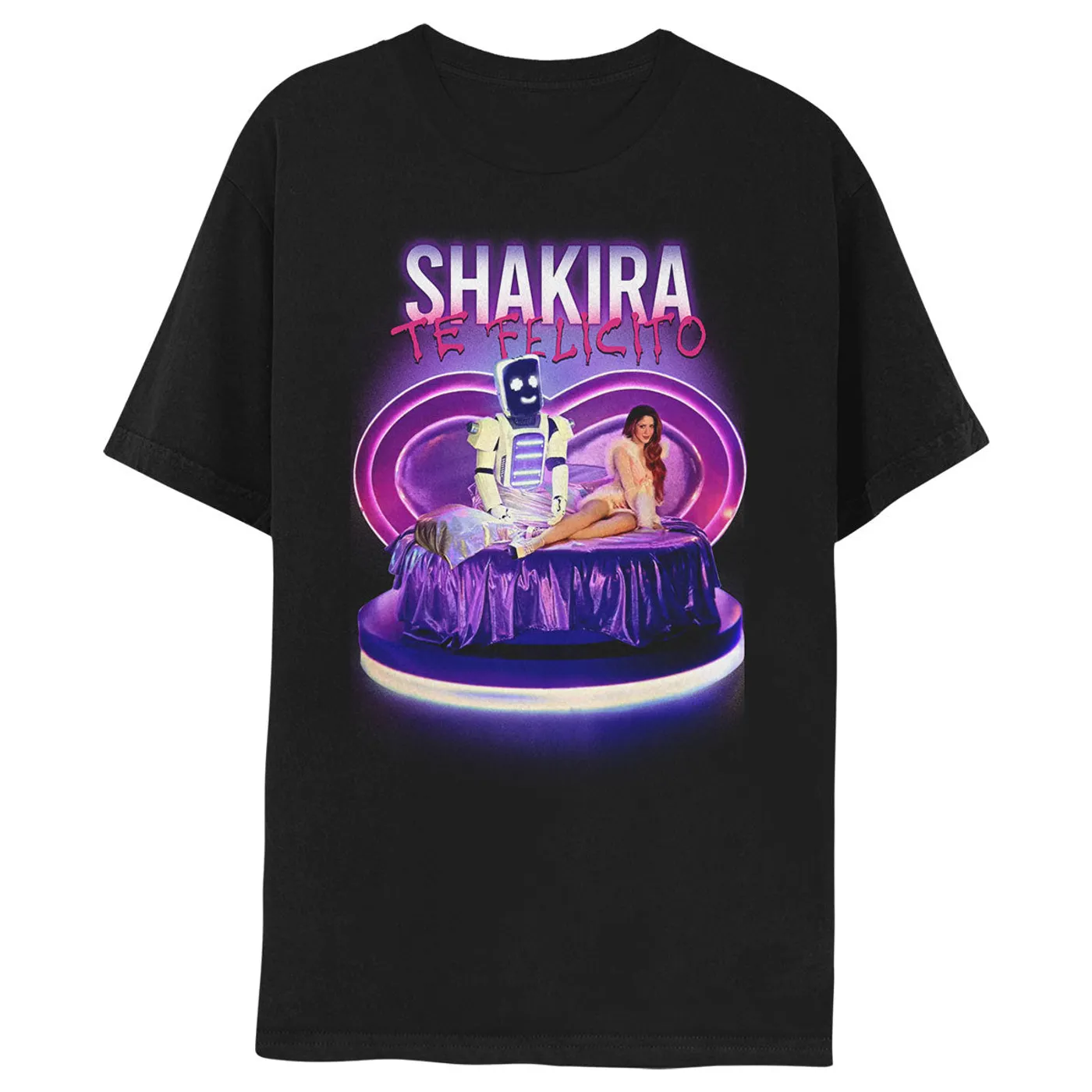Shakira Te Felicito T-shirt - Black