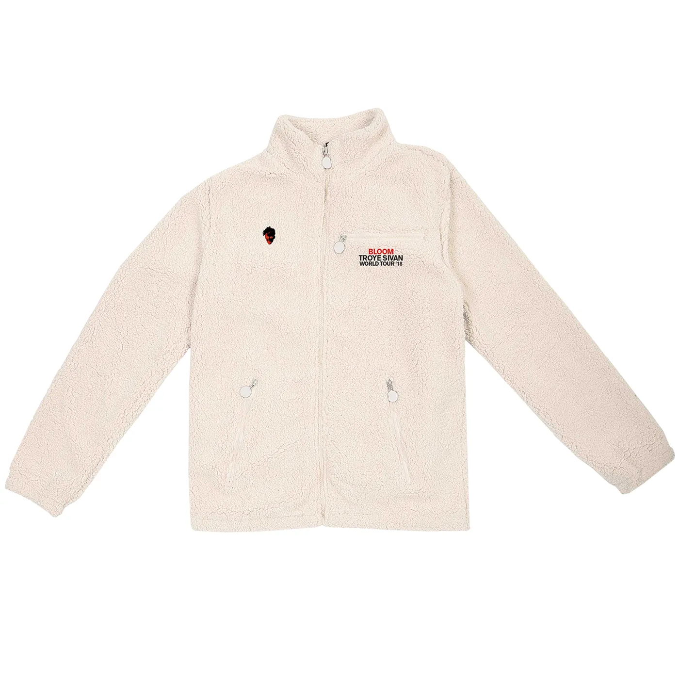 Troye Sivan LADIES BLOOM TOUR SHERPA JACKET